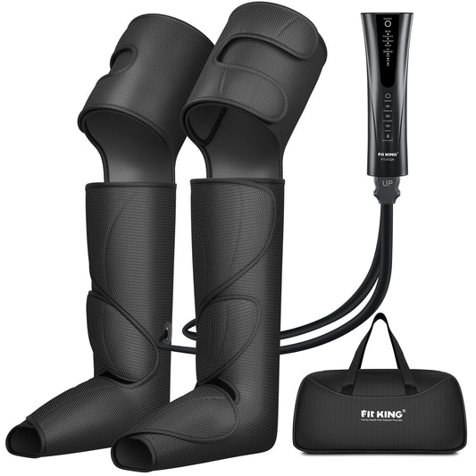 Masajeador de Pies y Piernas FIT KING con Controlador de Mano para Circulación y Relajación