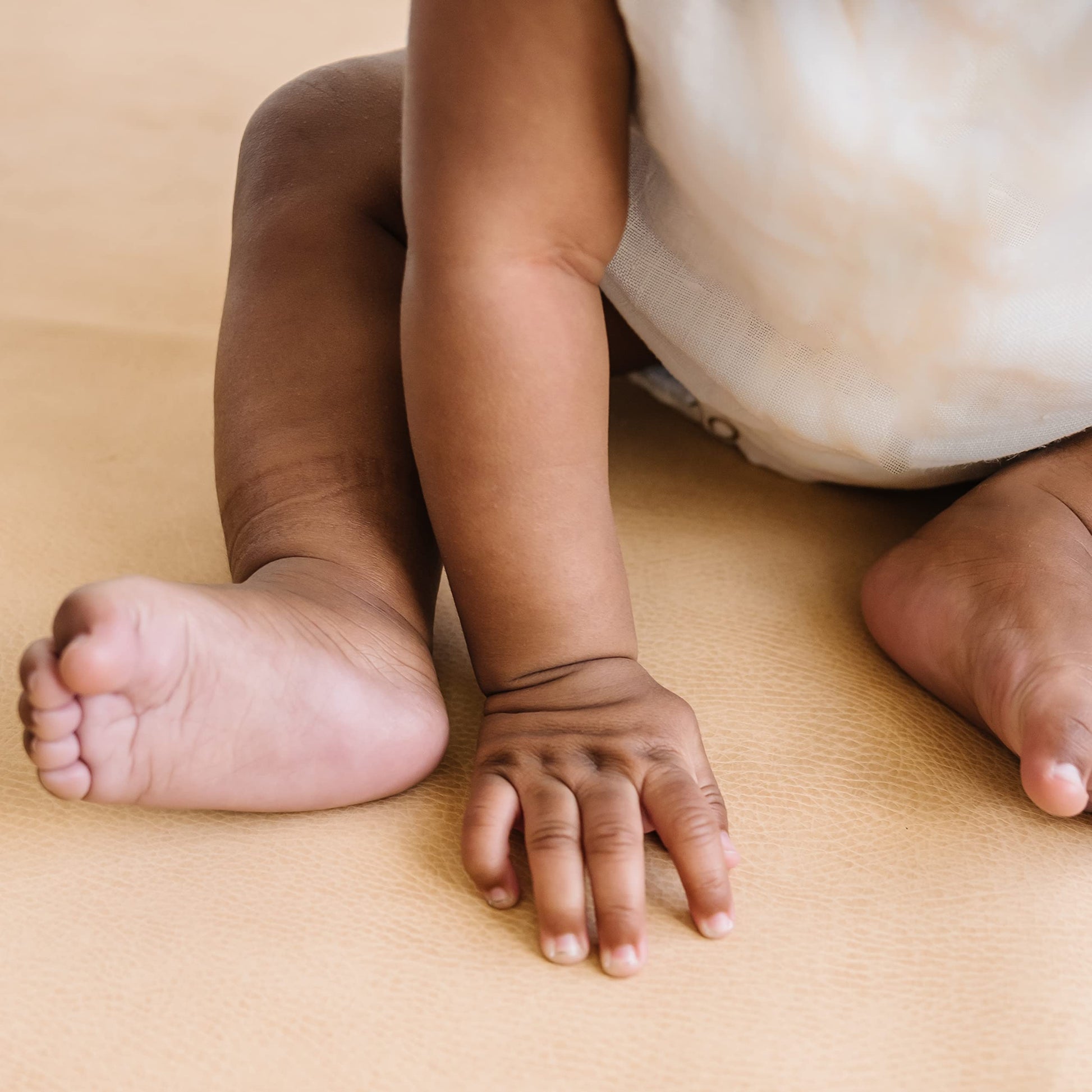 Leather Baby Diaper Changing Mat - Portable, Wipeable & Reusable Pad Liner - Large Size - Premium Quality by Cairn Co.