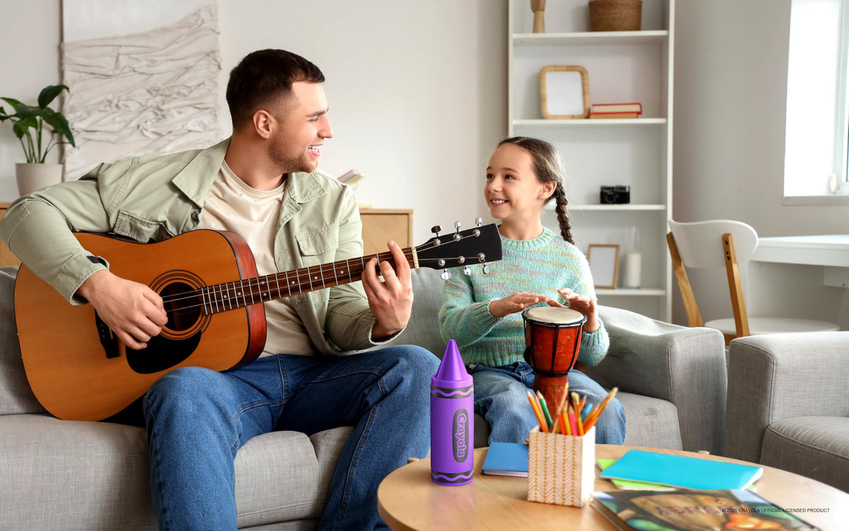 Altavoces Bluetooth Crayola Inalámbricos en Forma de Crayón con Sonido HD para Niños