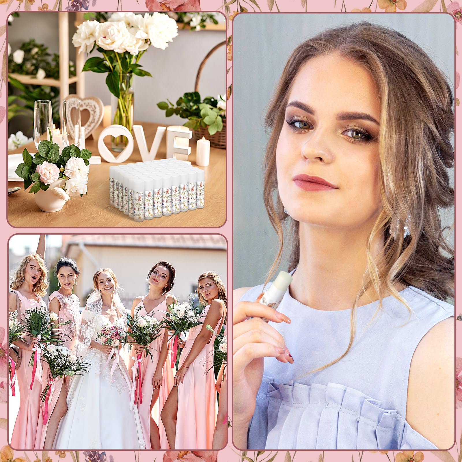 Bálsamo Labial Siifert Vainilla Flor Silvestre Regalo de Despedida de Soltera para Mujer