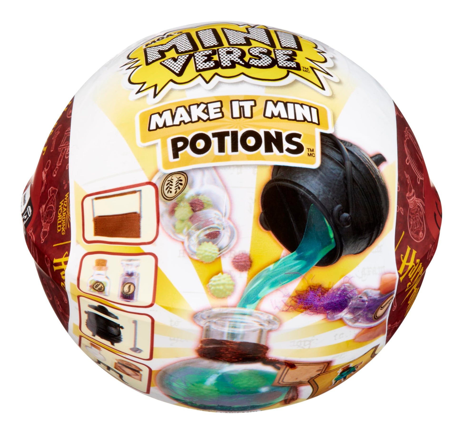 Réplica Exacta MGA's Miniverse Harry Potter Clase de Pociones con Piezas y Accesorios Exclusivos para Crear y Exhibir