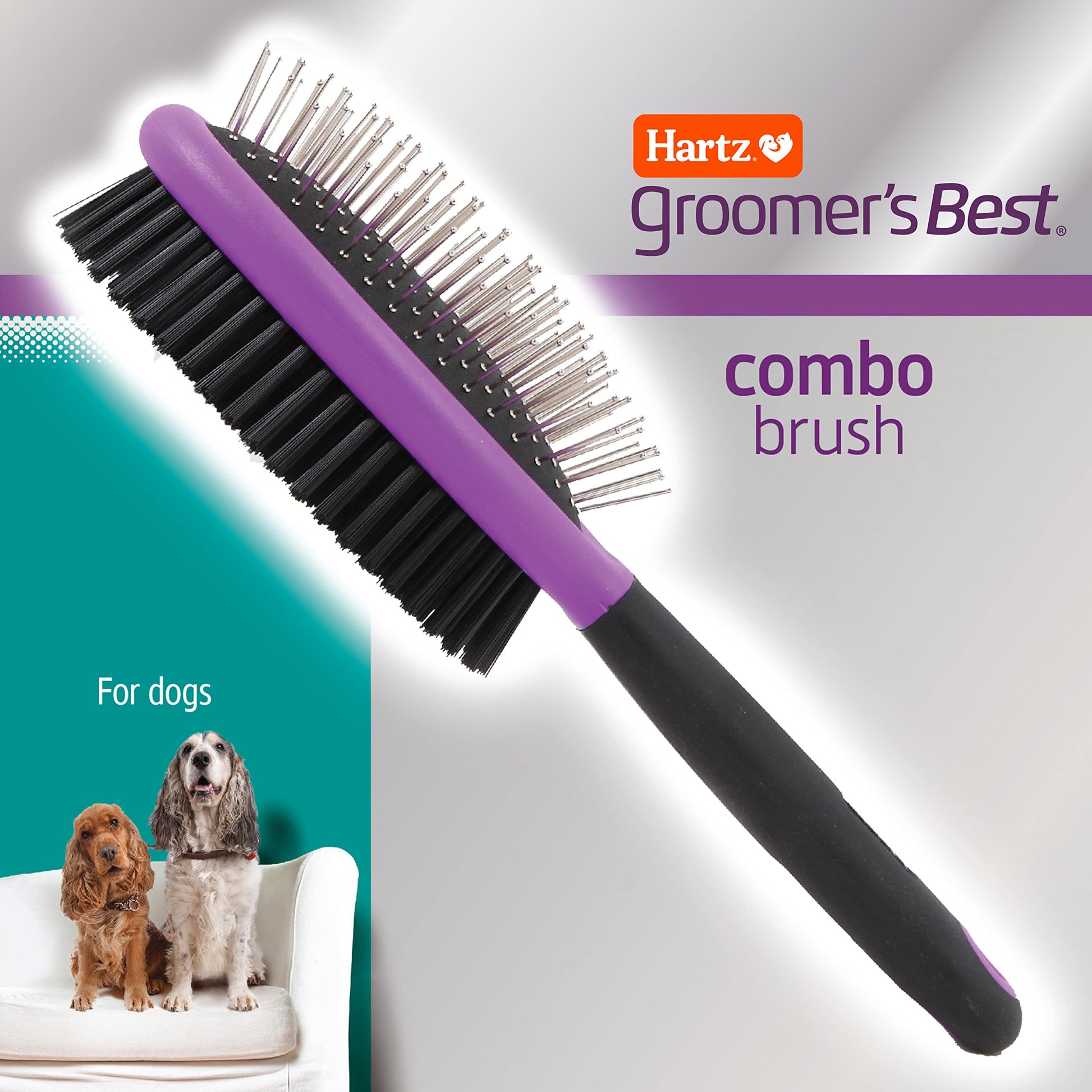 Hartz Cepillo Combinado Deluxe