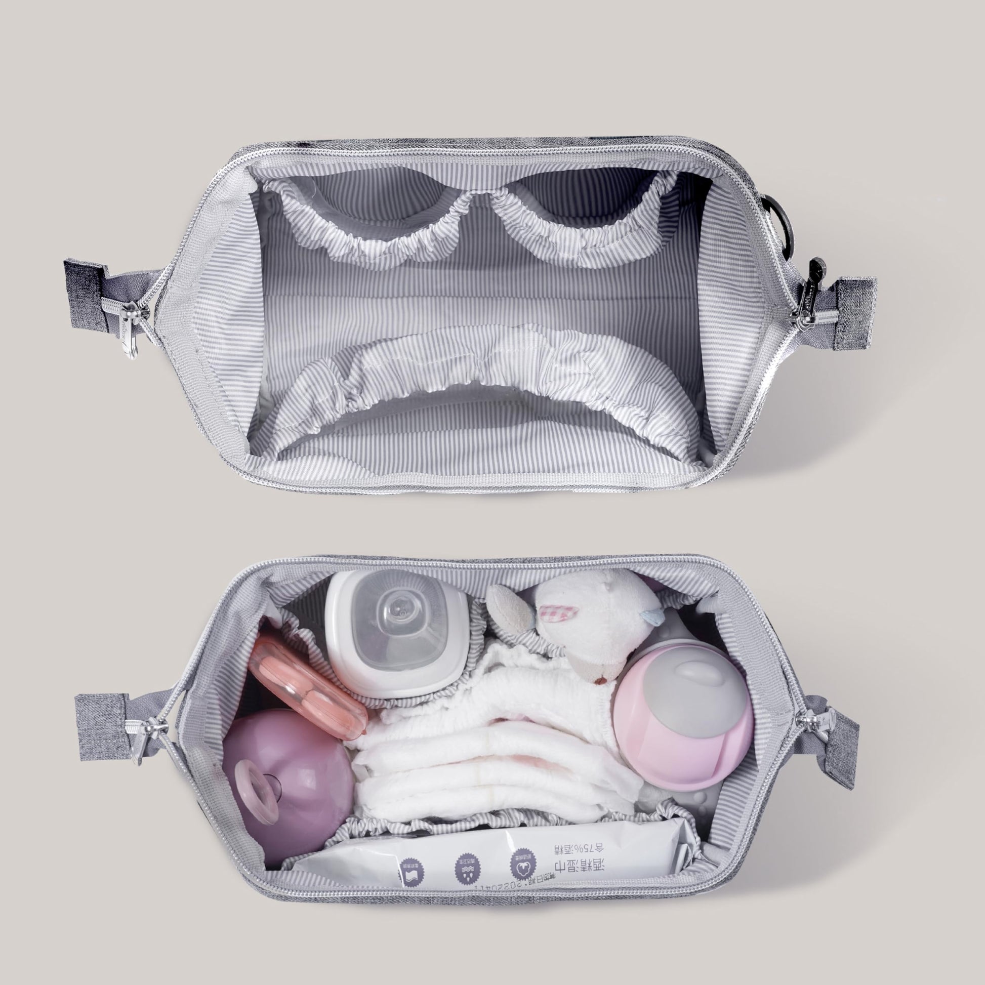 SUNVENO Mochila para pañales con cambiador portátil, mochila de viaje multiusos, gran capacidad para mamás y papás, Mochilas bolsa
