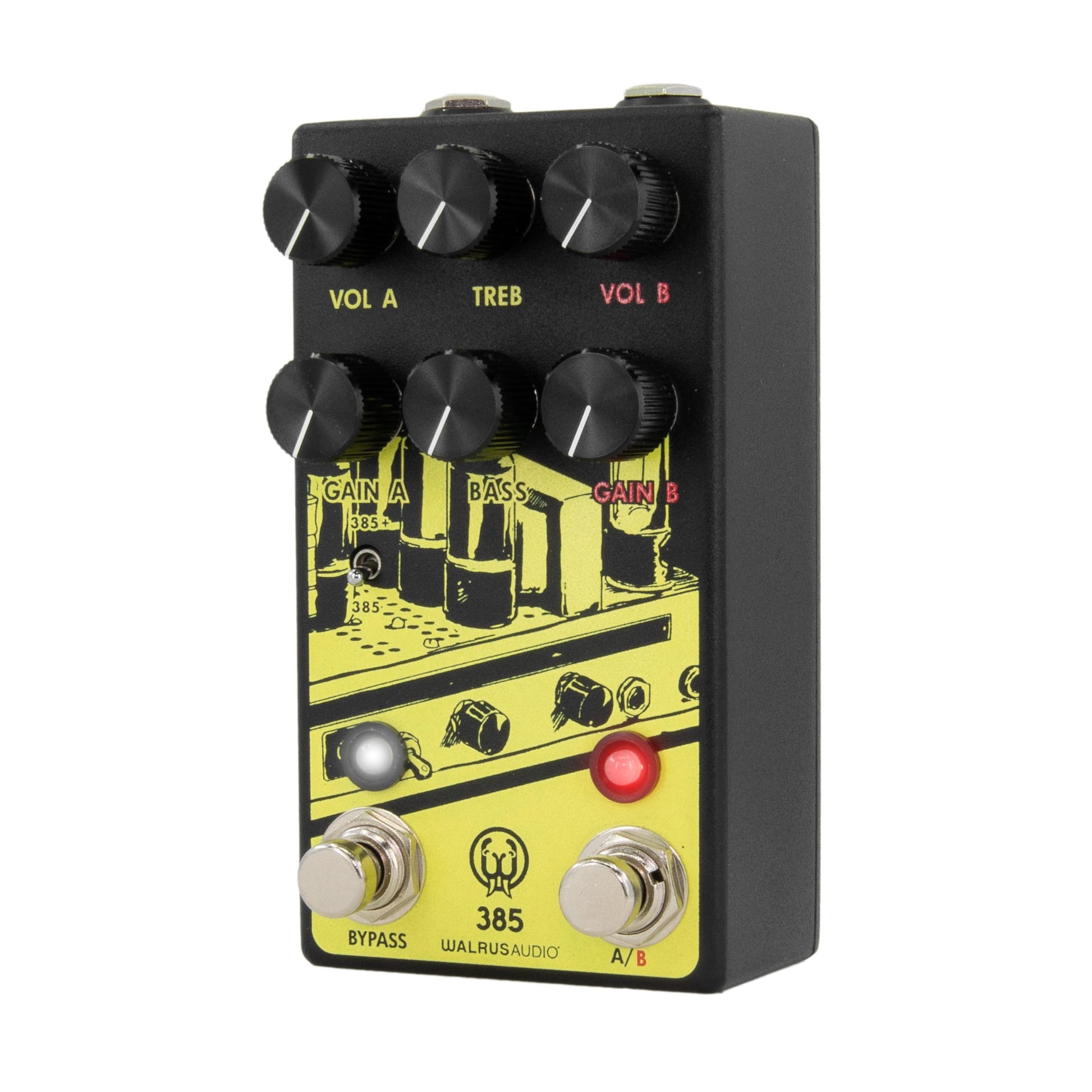 Pedal Overdrive Walrus Audio 385 Amarillo mkII