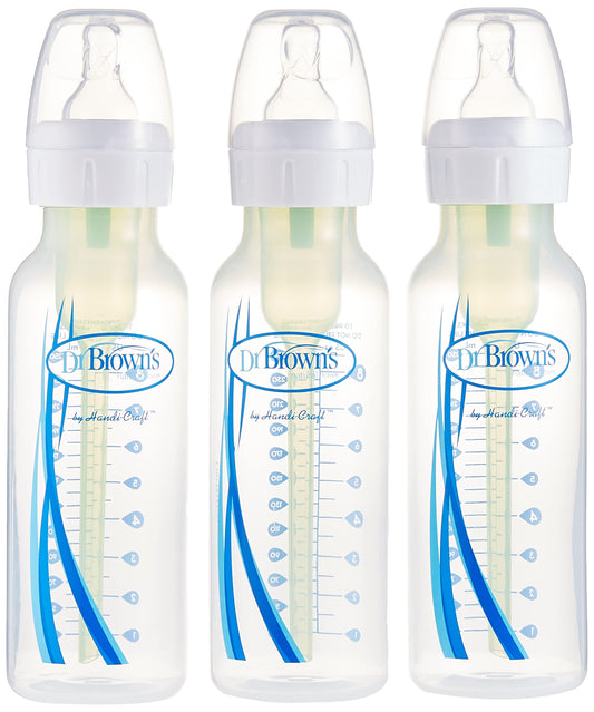 Botellas Dr. Brown's 8 oz Opción de Uso con o sin Ventilación