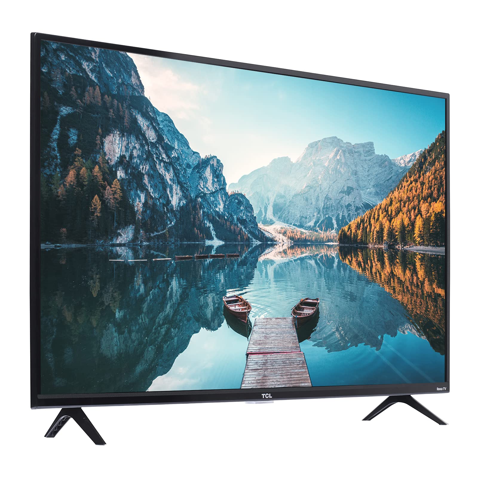 Pantalla HD Smart TV LED TCL 32'' Negro con Roku TV 2020
