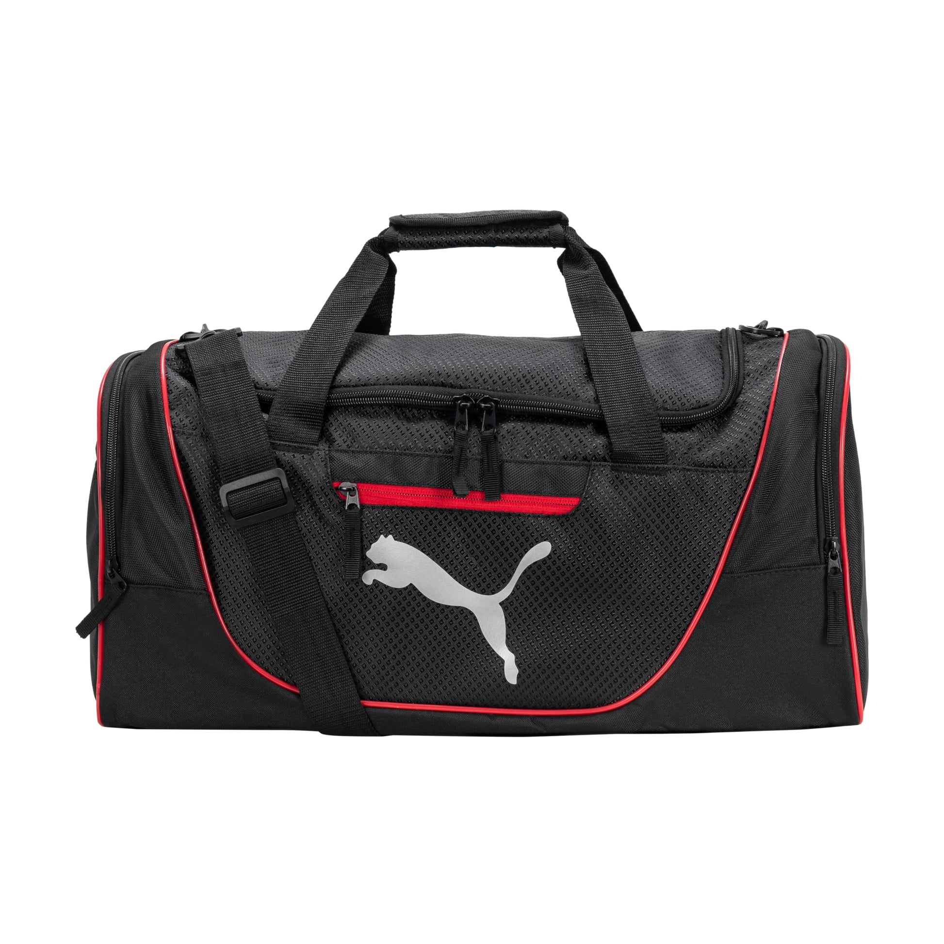Bolsa de Lona Puma Evercat Contender Negro Rojo Talla Única