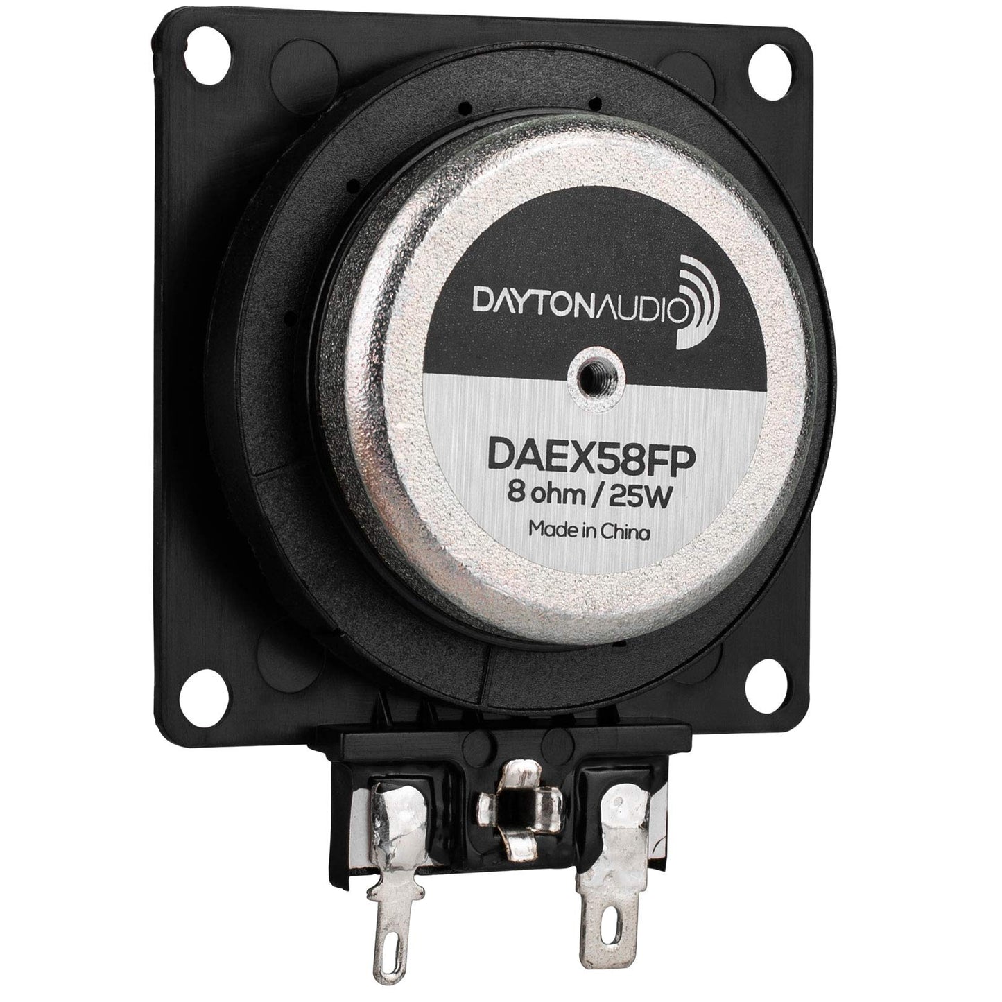 Dayton Audio DAEX58FP - Excitador Plano (58 mm, 25 W, 8 ohmios), Color Negro