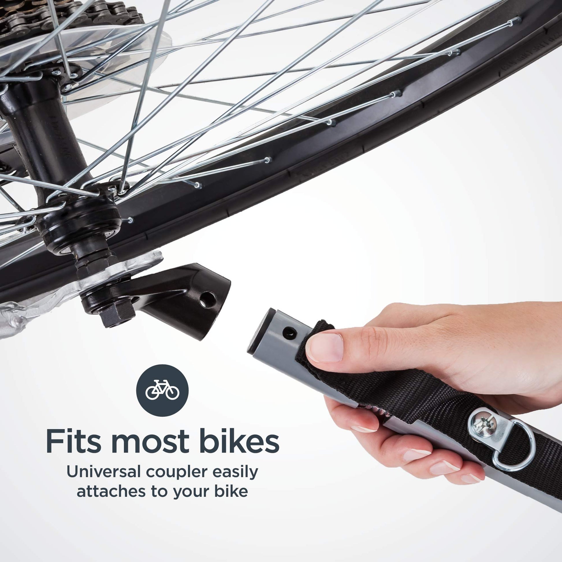 Remolque para Bicicleta Infantil Schwinn Echo Amarillo Gris con Toldo y Neumáticos de 20 Pulgadas para 2 Niños