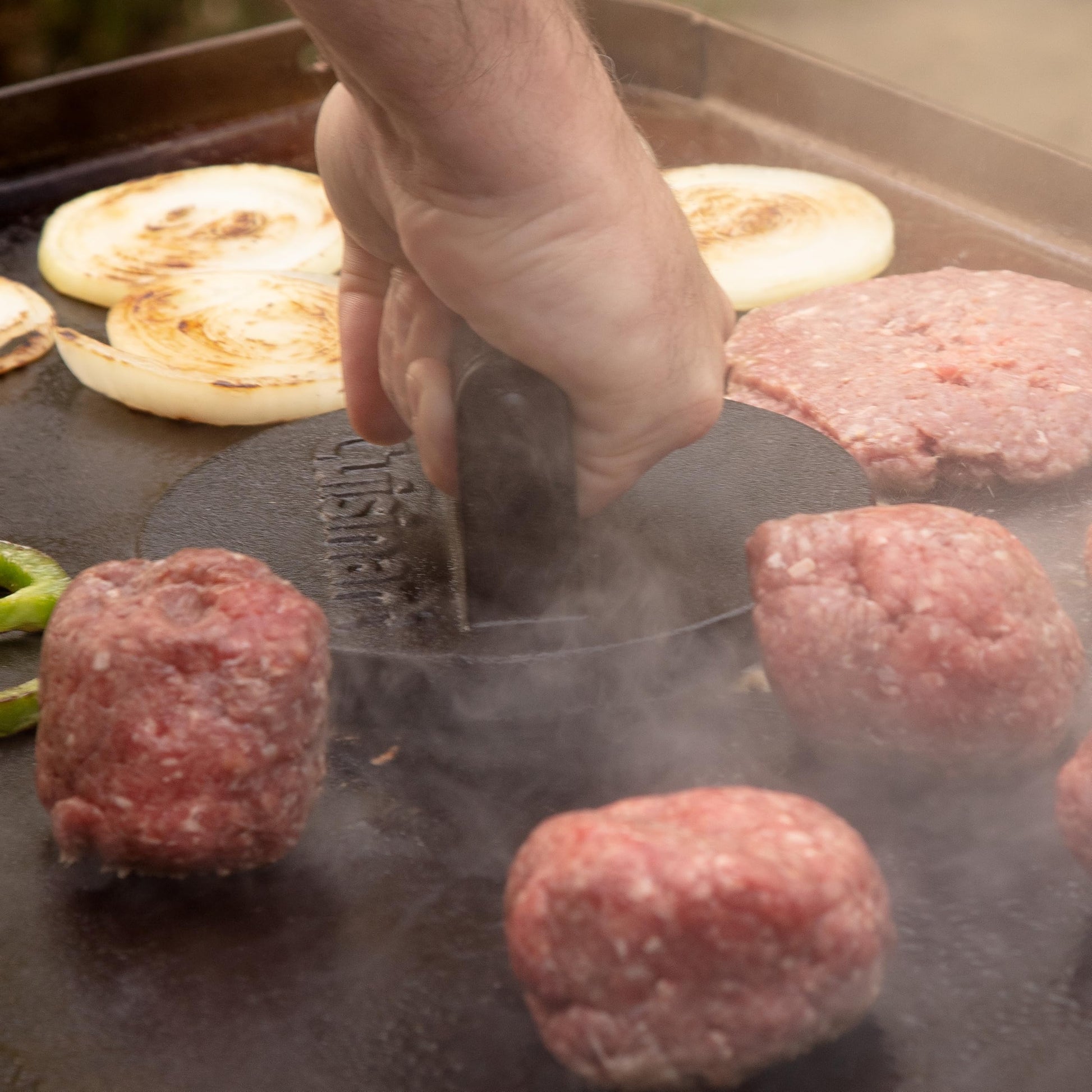 Cuisinart CISB-111 Smashed Burger Press, Cast Iron
