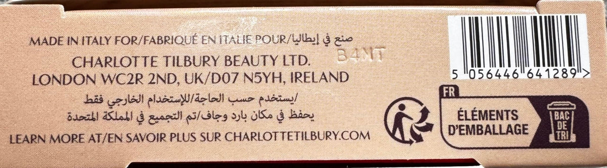 Charlotte Tilbury - Iconic Hollywood Lip Trio - Trio de Labiales iconicos - Set de 3 labiales Icon Baby, Hollywood Vixen, 90s Pink