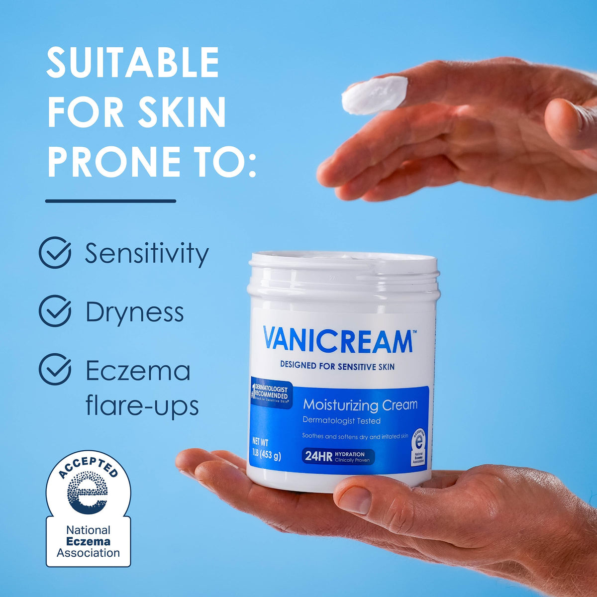Vanicream Moisturizing Skin Cream 1 Lb