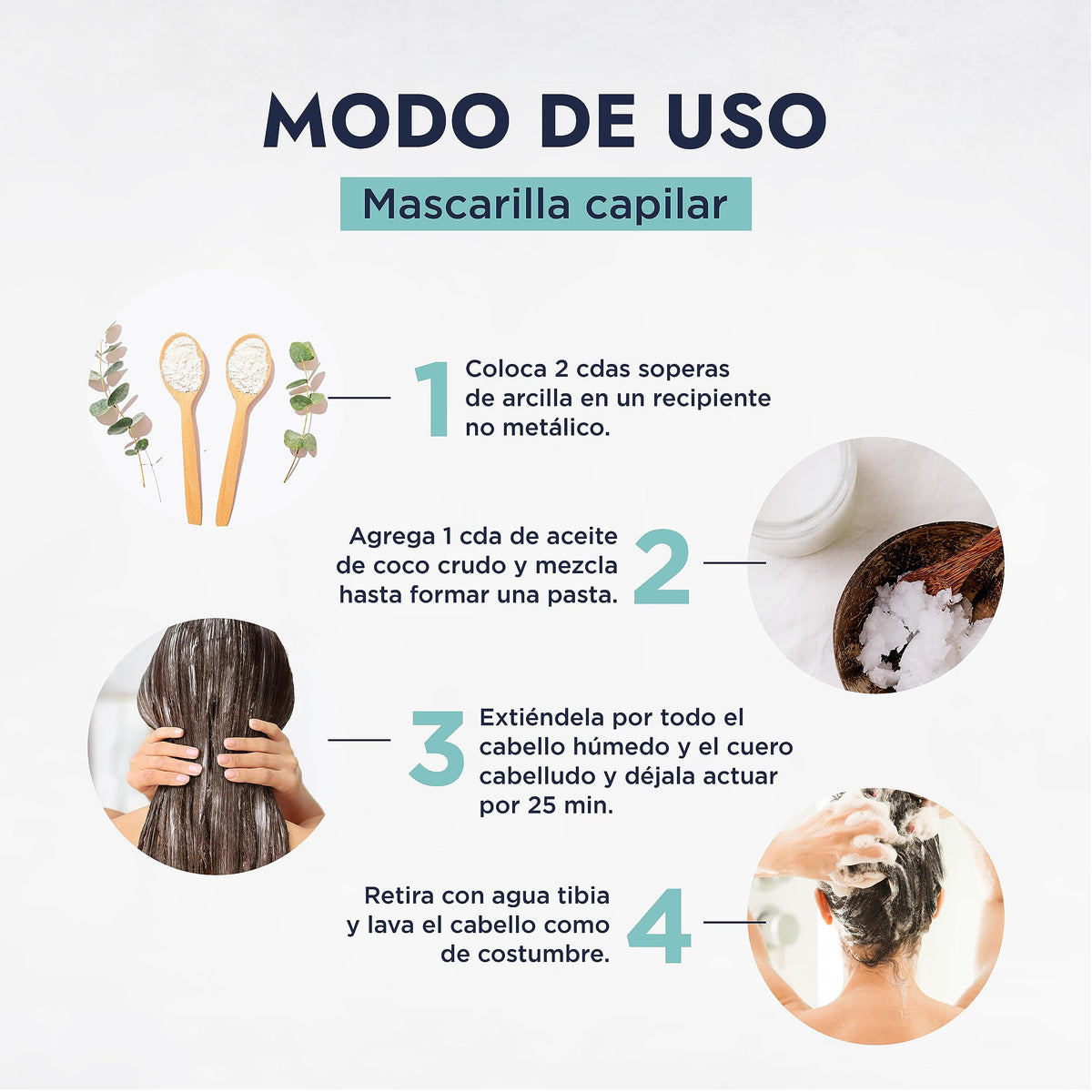 HEBBE | Arcilla Blanca Caolín 500 g | Mascarillas Faciales Y Corporales | Purifica Y Suaviza La Piel | Controla Exceso De Grasa |Efecto Detox