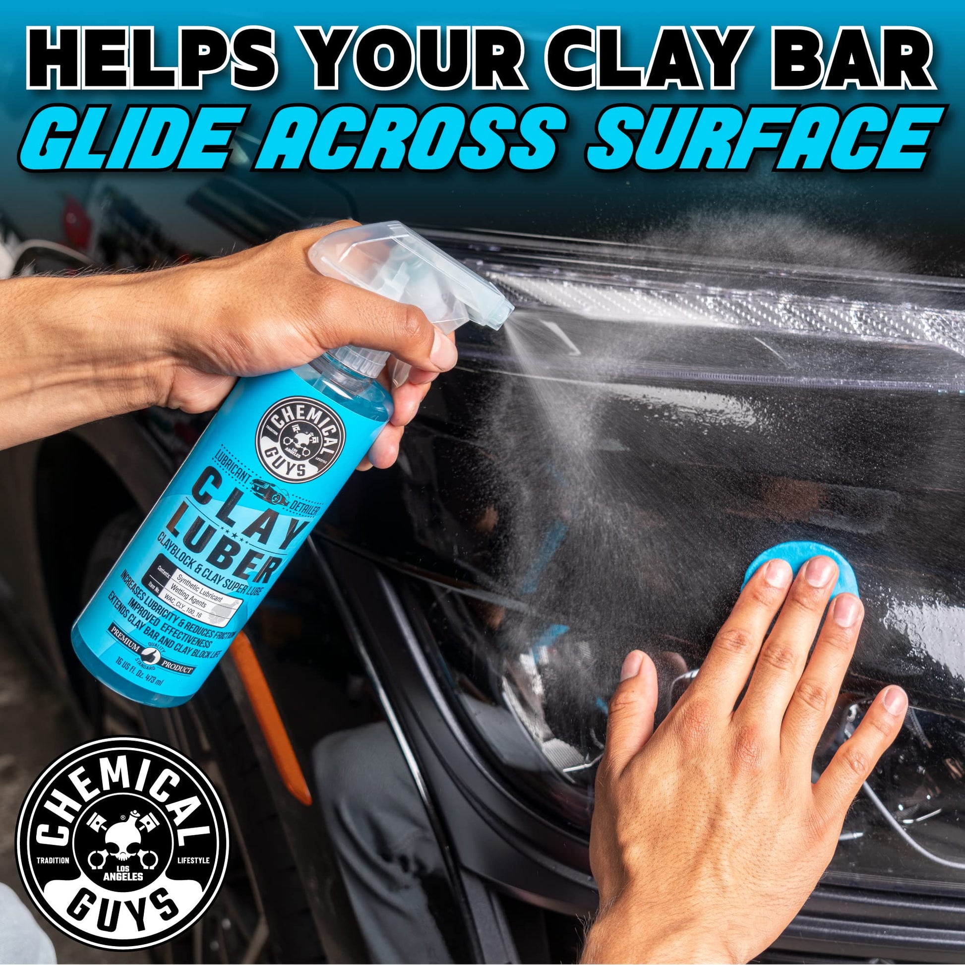 Chemical Guys WAC_CLY_100_16 Luber Synthetic Lubricant and Detailer (16 oz)