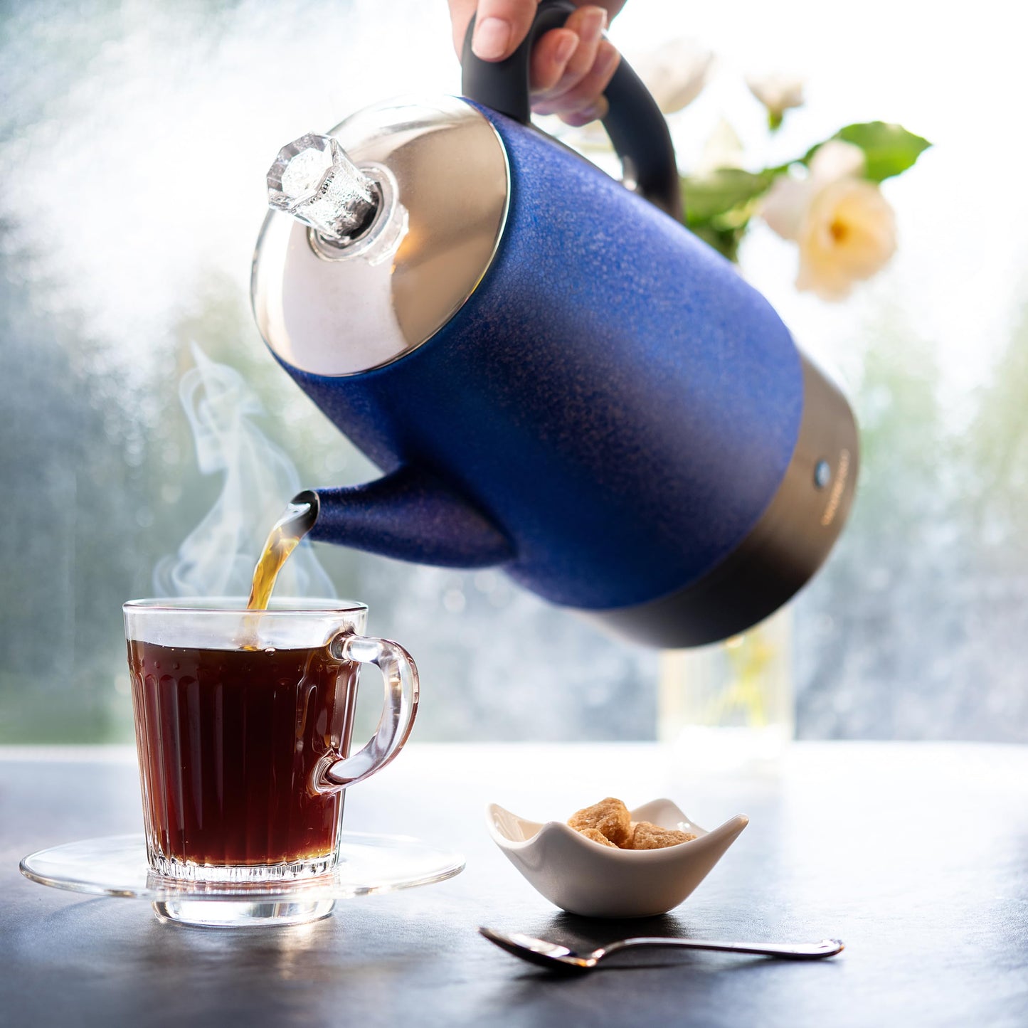 Cafetera Eléctrica Mixpresso Acero Inoxidable con Función de Mantener el Calor