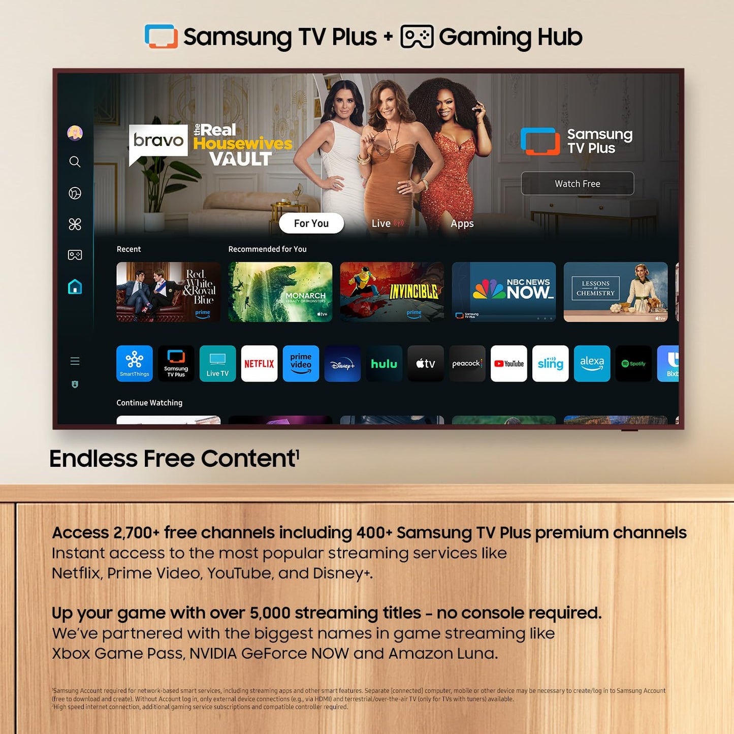 Smart TV QLED 4K Samsung 50 Pulgadas Quantum HDR LS03D The Frame Negro con Modo Artístico y Alexa Incorporado