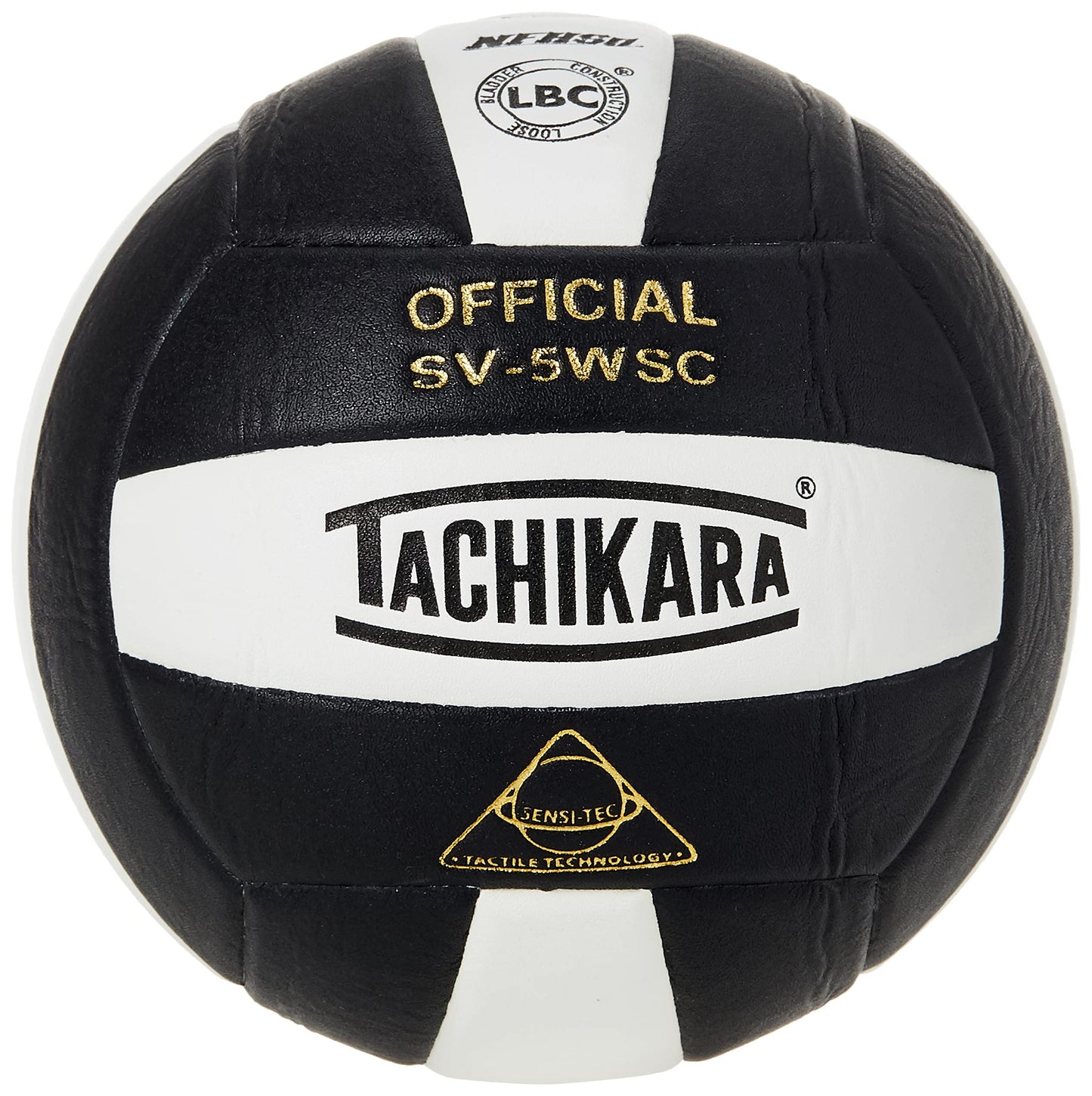 Balón de Voleibol Tachikara Negro Blanco Alto Rendimiento Oficial
