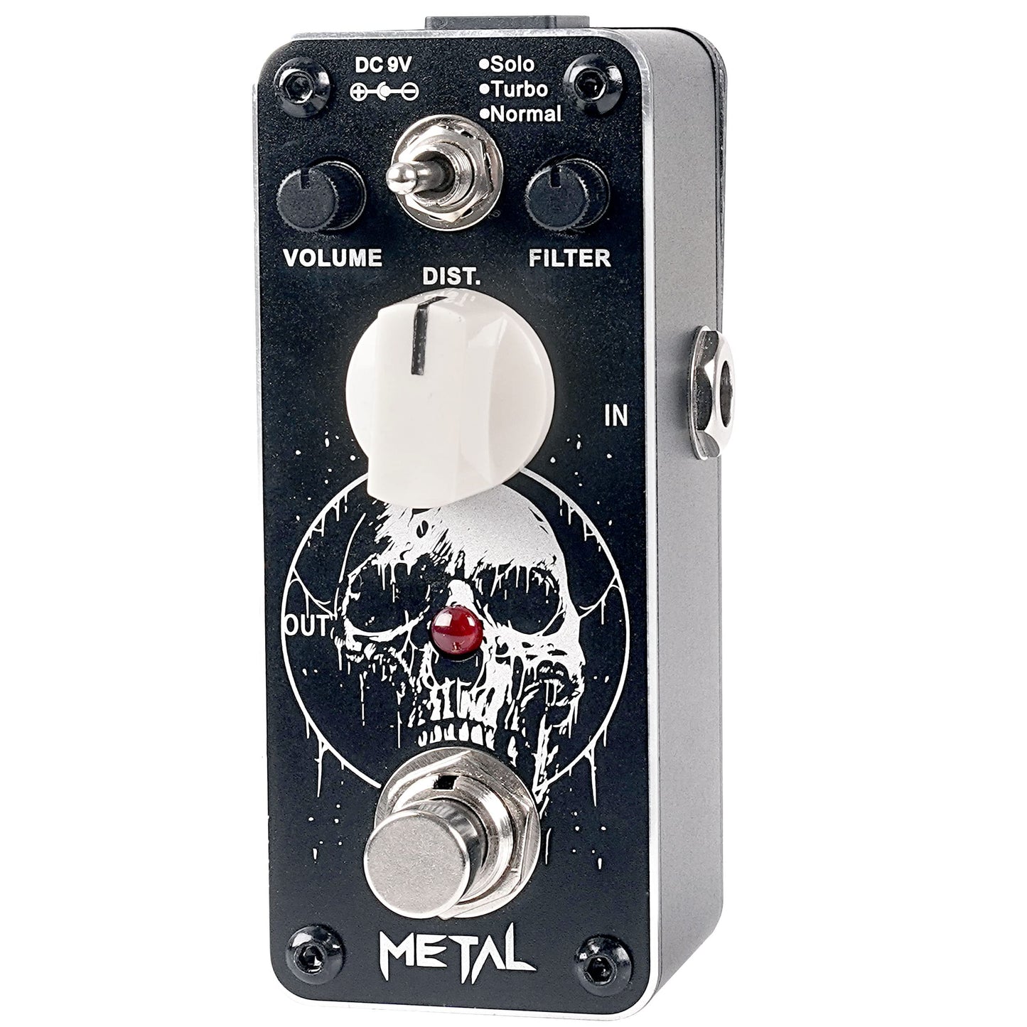 Pedal de Distorsión de Metal Sondery Gama Amplia Efecto Clásico para Guitarras Eléctricas