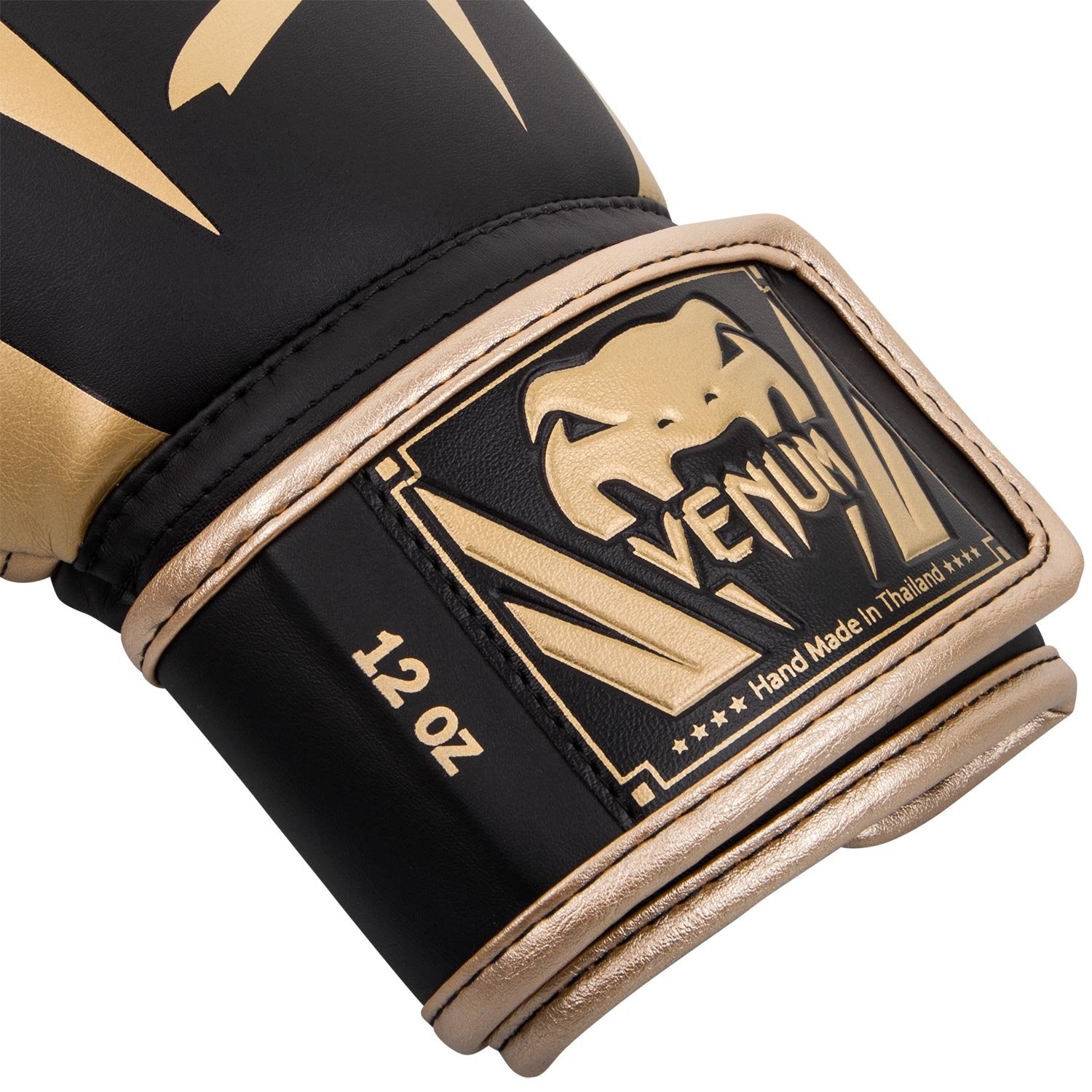 Guantes de Boxeo Venum Elite negro dorado