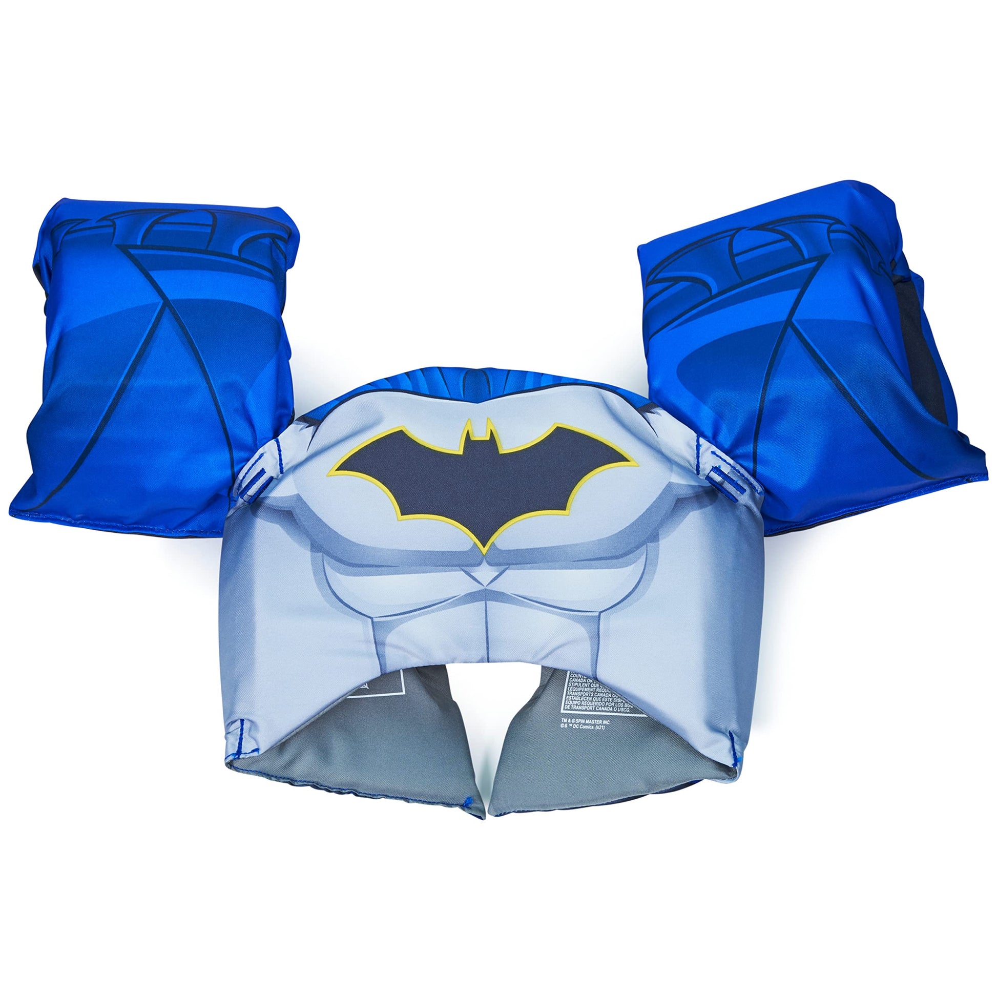 Chaleco Salvavidas SwimWays DC Batman Aprobado por la Guardia Costera para Niños
