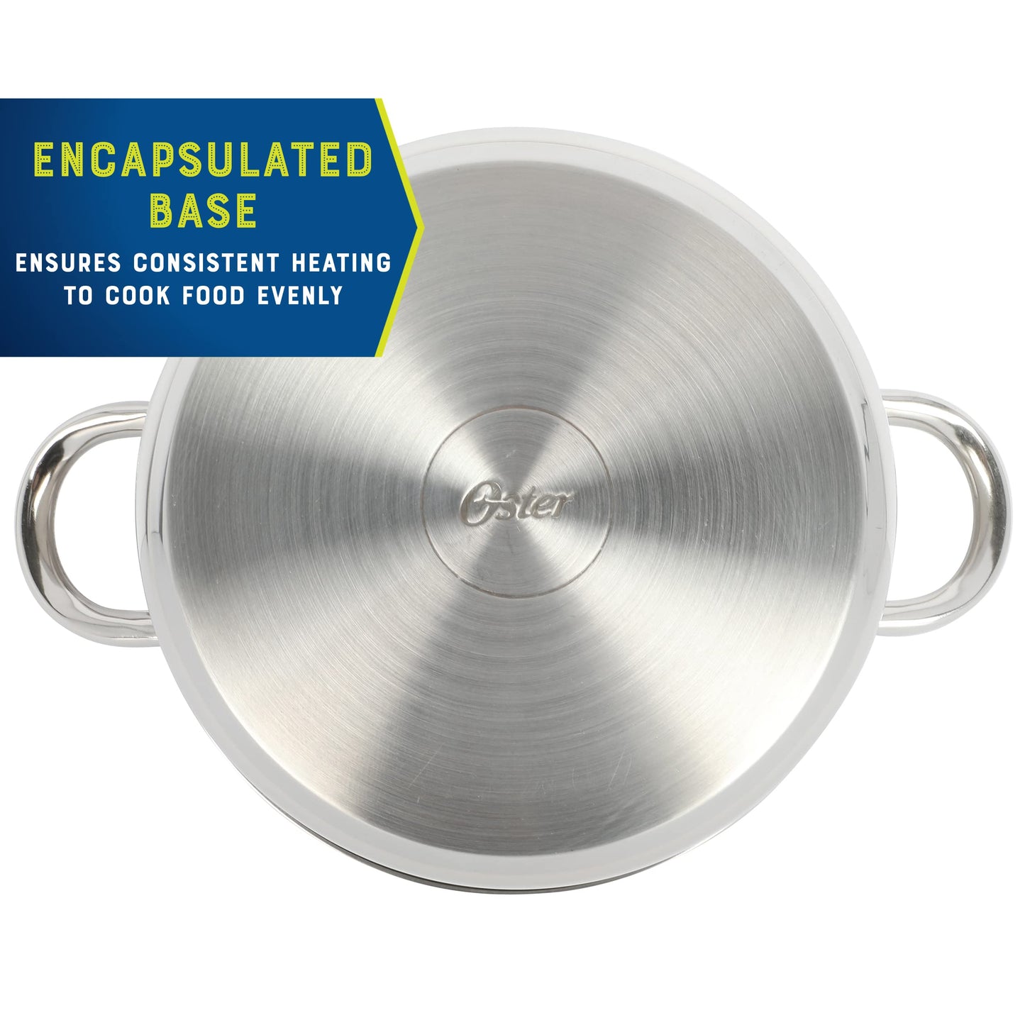Juego de Utensilios de Cocina Oster Sangerfield Acero Inoxidable con Herramientas de Cocina