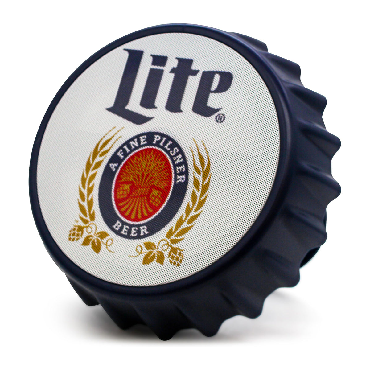 Altavoz Bluetooth Miller Lite Azul con Luz que Cambia de Color y Soporte