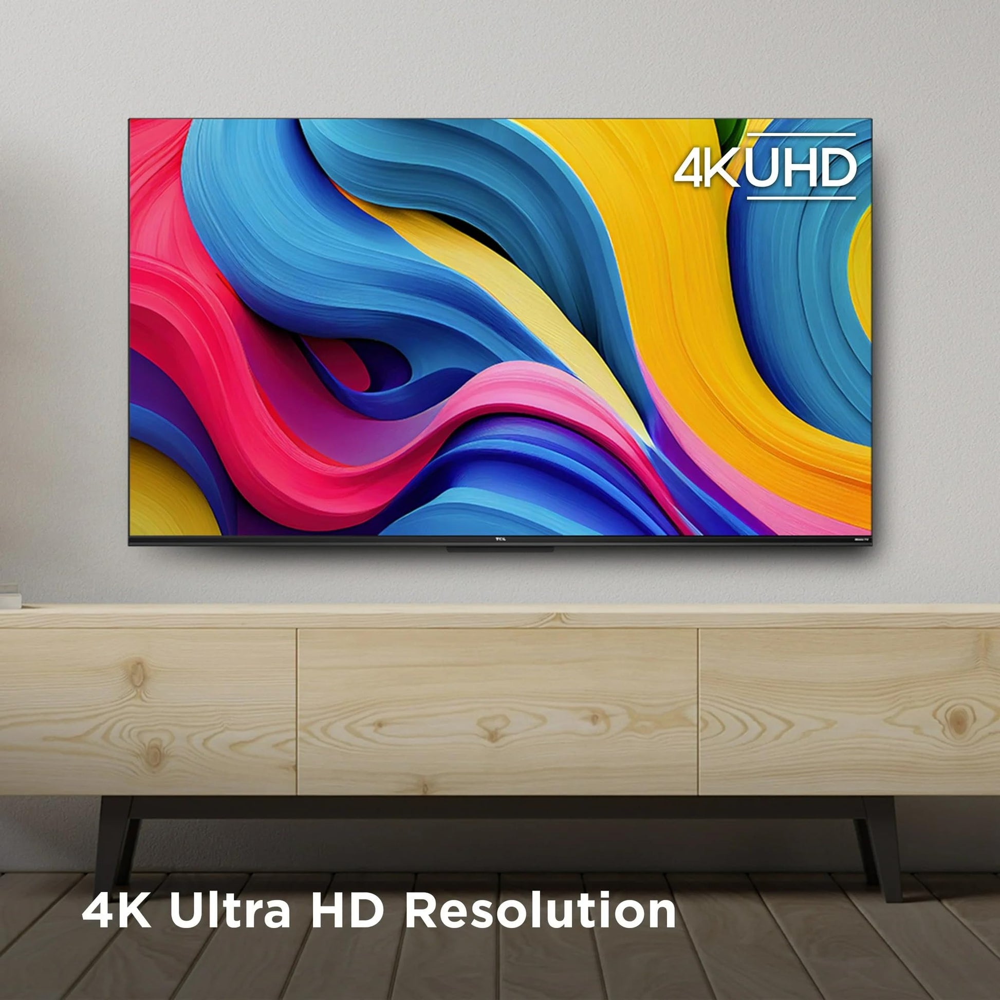 TCL Television Smart TV de 85 Pulgadas Class 4K (2160p) Pantalla Roku TV Dolby Atmos Integrado, Modo de Juego, Funciona con Alexa, Google Assistant, Airplay2 85S410R (Reacondicionado)