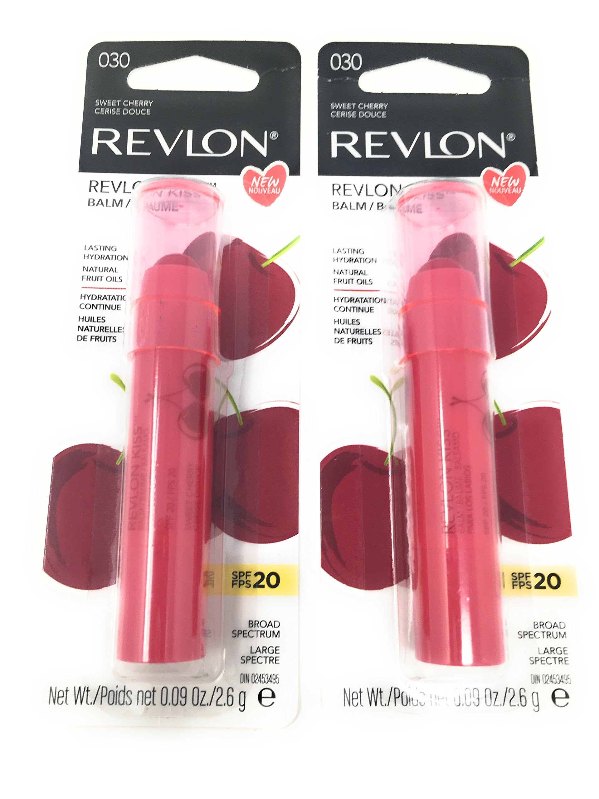 Bálsamo Labial Revlon Cereza Dulce 030 Paquete de 2
