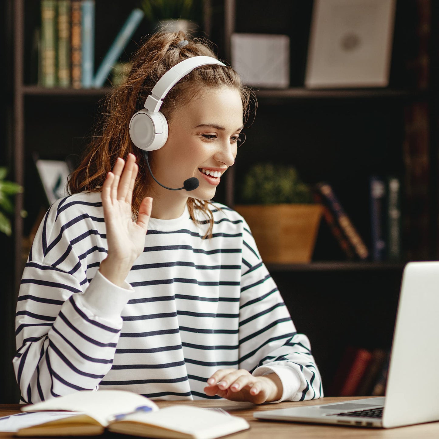 kwmobile Micrófono Compatible con Logitech G Pro X - Microfono Repuesto para Auriculares Gaming - negro
