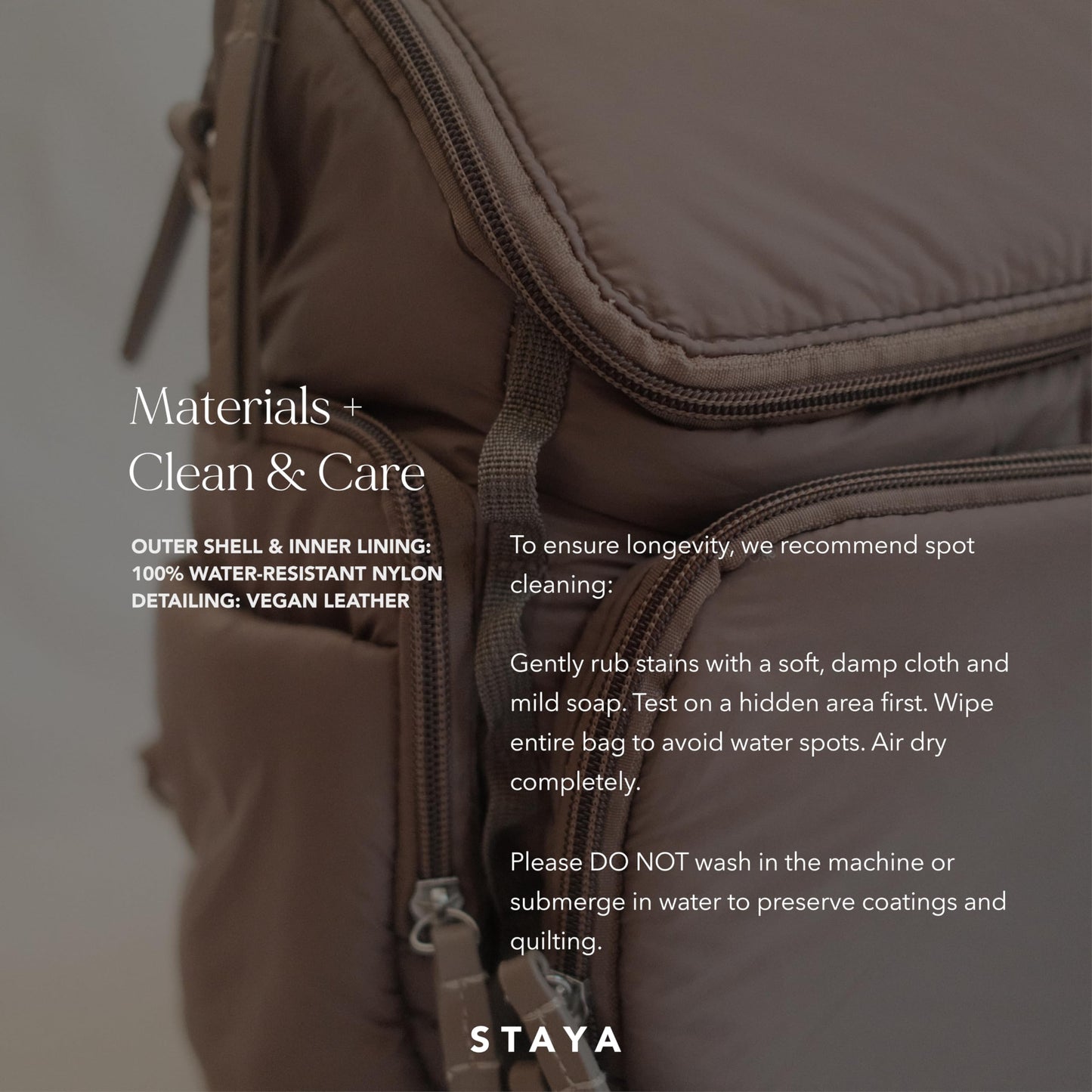 Staya- Cloud Bolsa de pañales, Topo, Medium, Bolsa Daiper