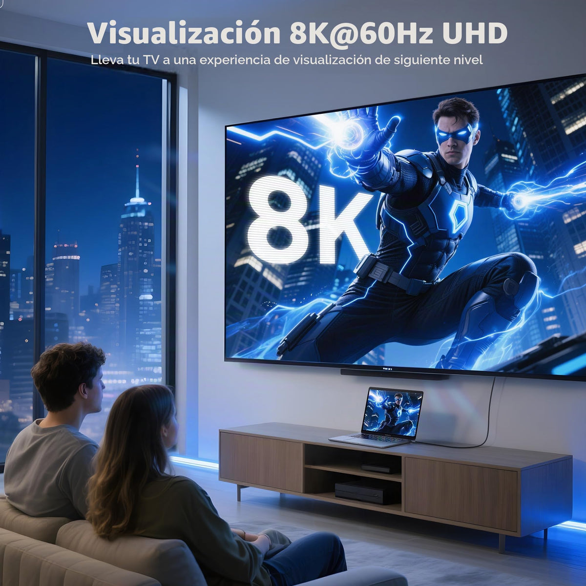 Adaptadores HDMI 2.1 Cable Matters Negro Paquete de 2 8K