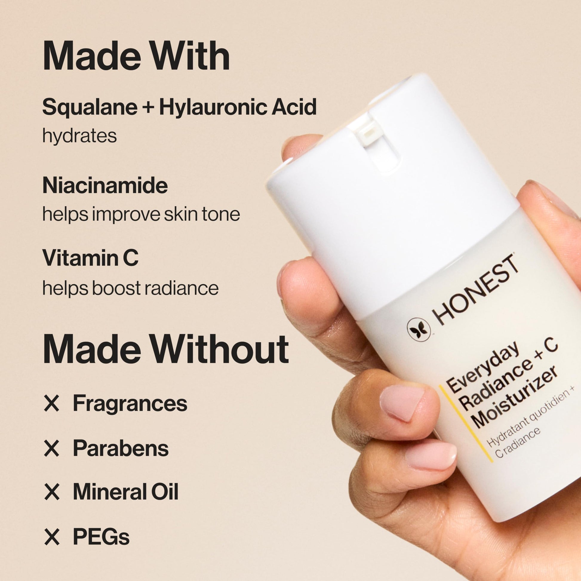 The Honest Company Everyday radiance moisturizer