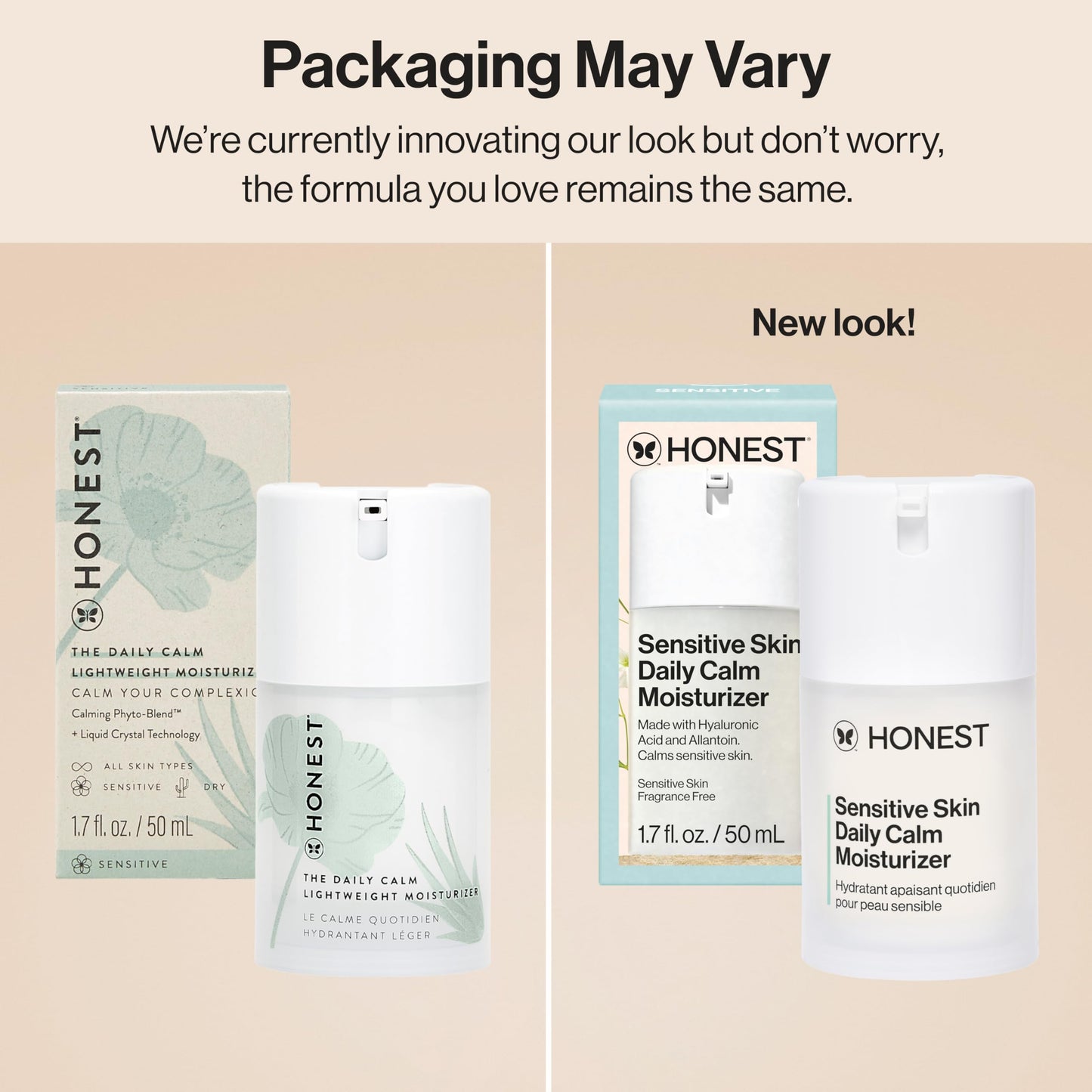 Honest The Daily Calm Lightweight Moisturizer Women Moisturizer 1.7 oz