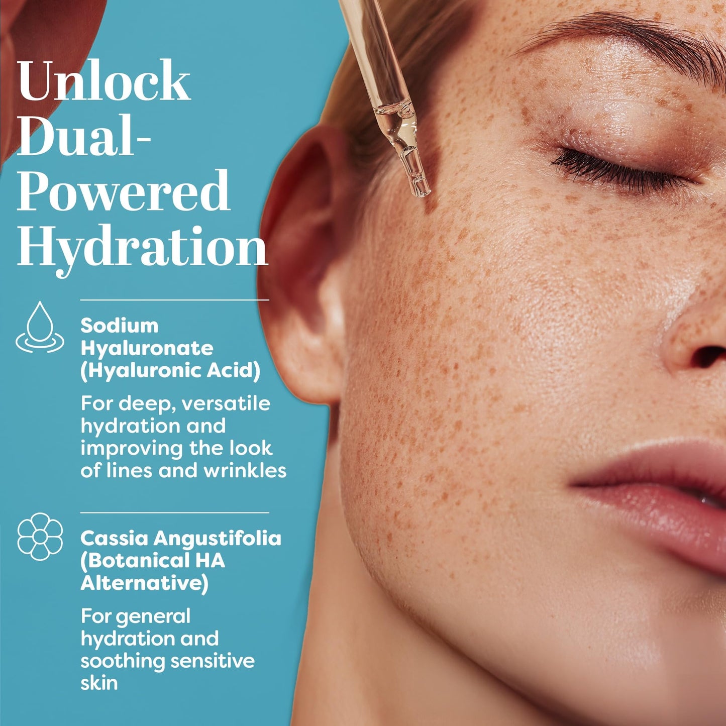 BEST Hyaluronic Acid Serum (BIG 2-OZ Bottle) for Skin & Face with Vitamin C, E, Organic Jojoba Oil, Natural Aloe and MSM - Deeply Hydrates & Plumps Skin to Fill-in Fine Lines & Wrinkles