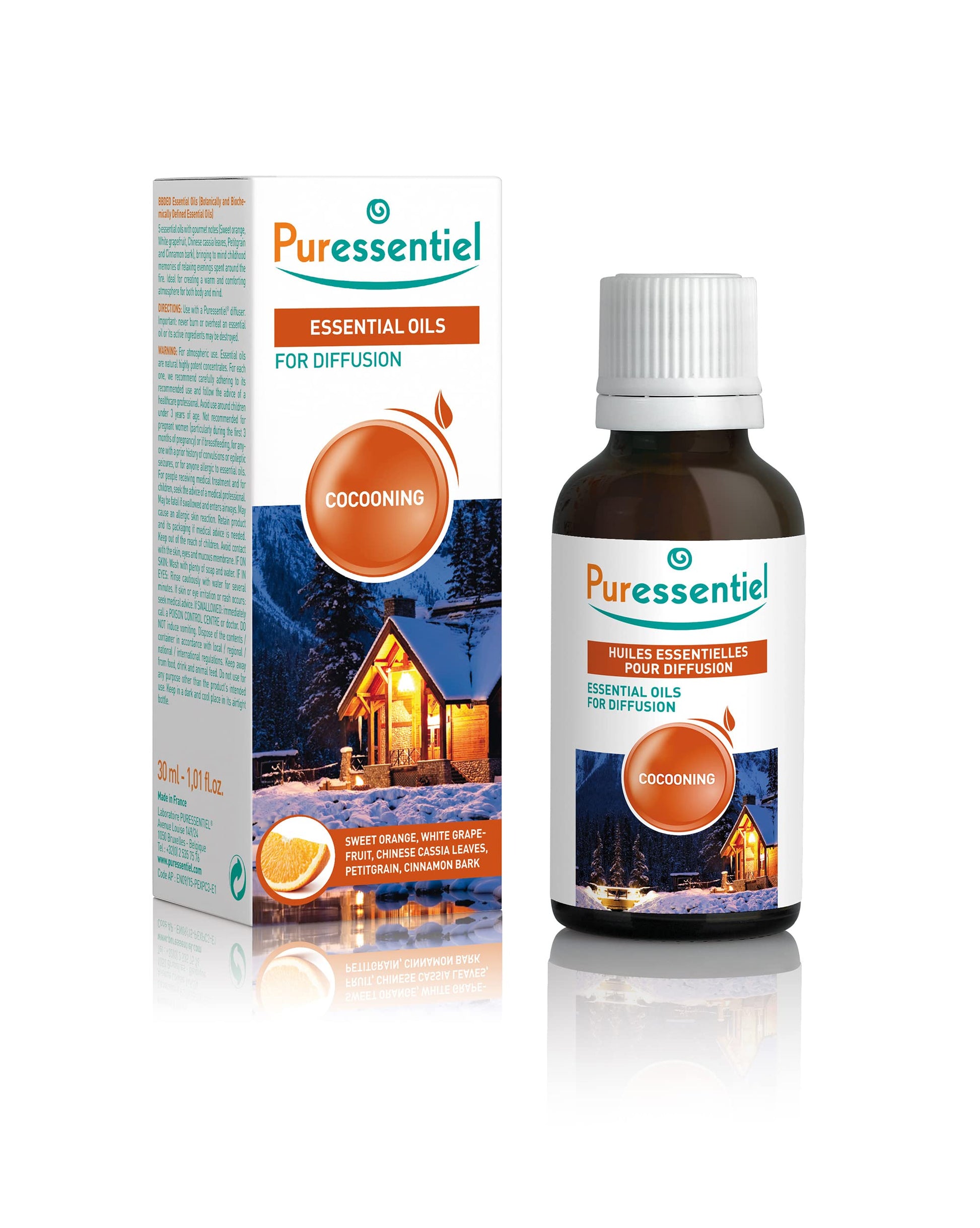Puressentiel Essential Oil for Diffusion Cocooning 30ml by Puressentiel