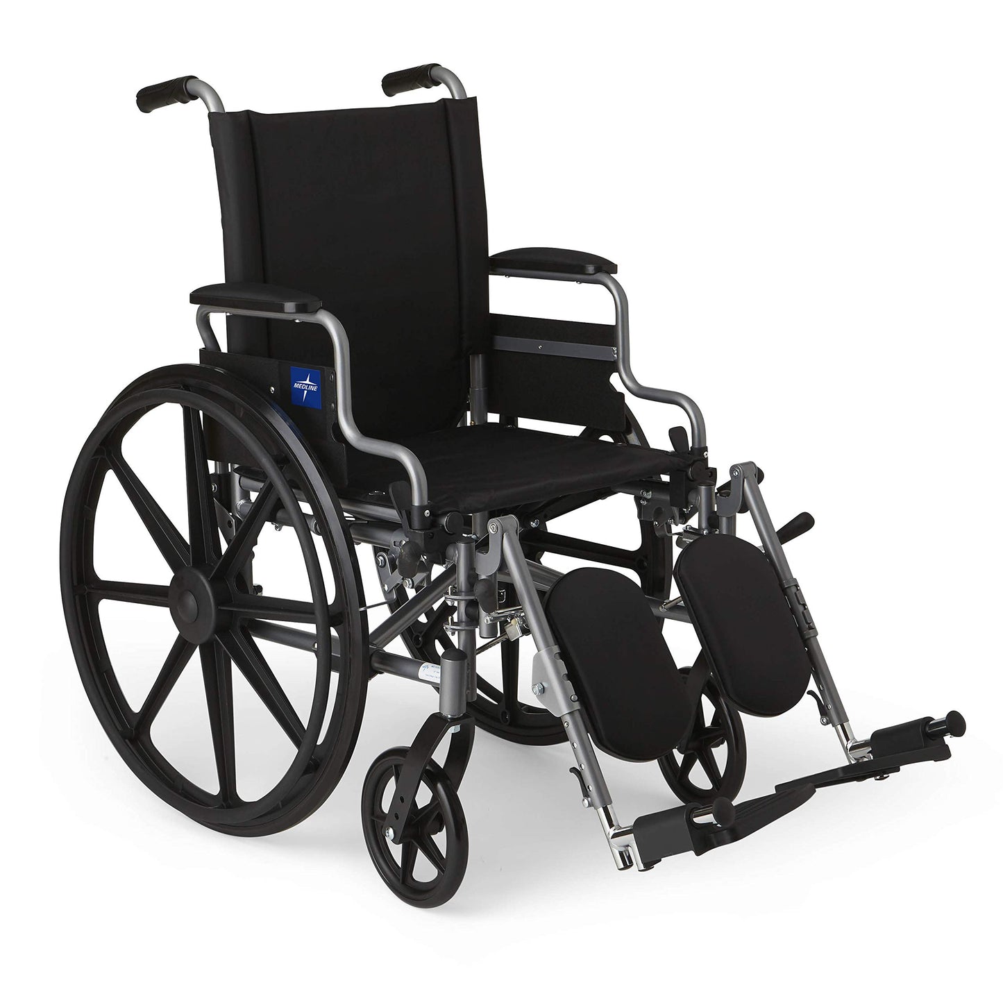 Silla de Ruedas Medline Ligera K4 Basic brazo de escritorio 18 Pulgadas