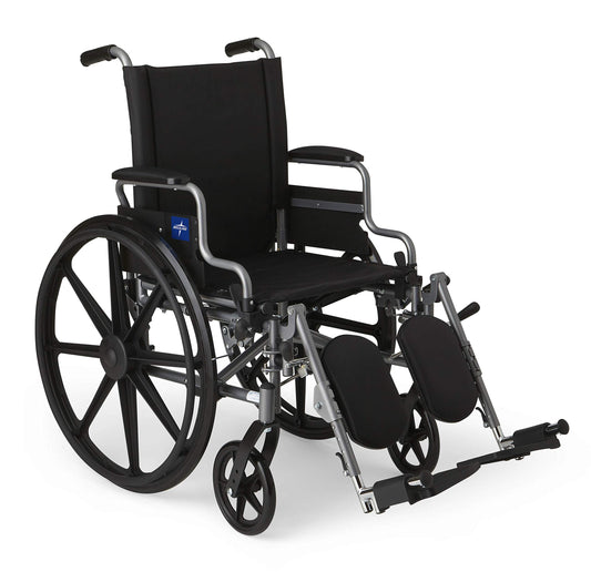 Silla de Ruedas Medline Ligera K4 Basic brazo de escritorio 18 Pulgadas