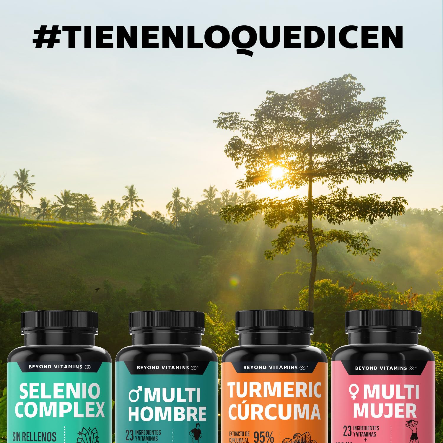 Cápsulas Seleniometionina Veganas con Vitamina E, Moringa y Raíz de Cúrcuma
