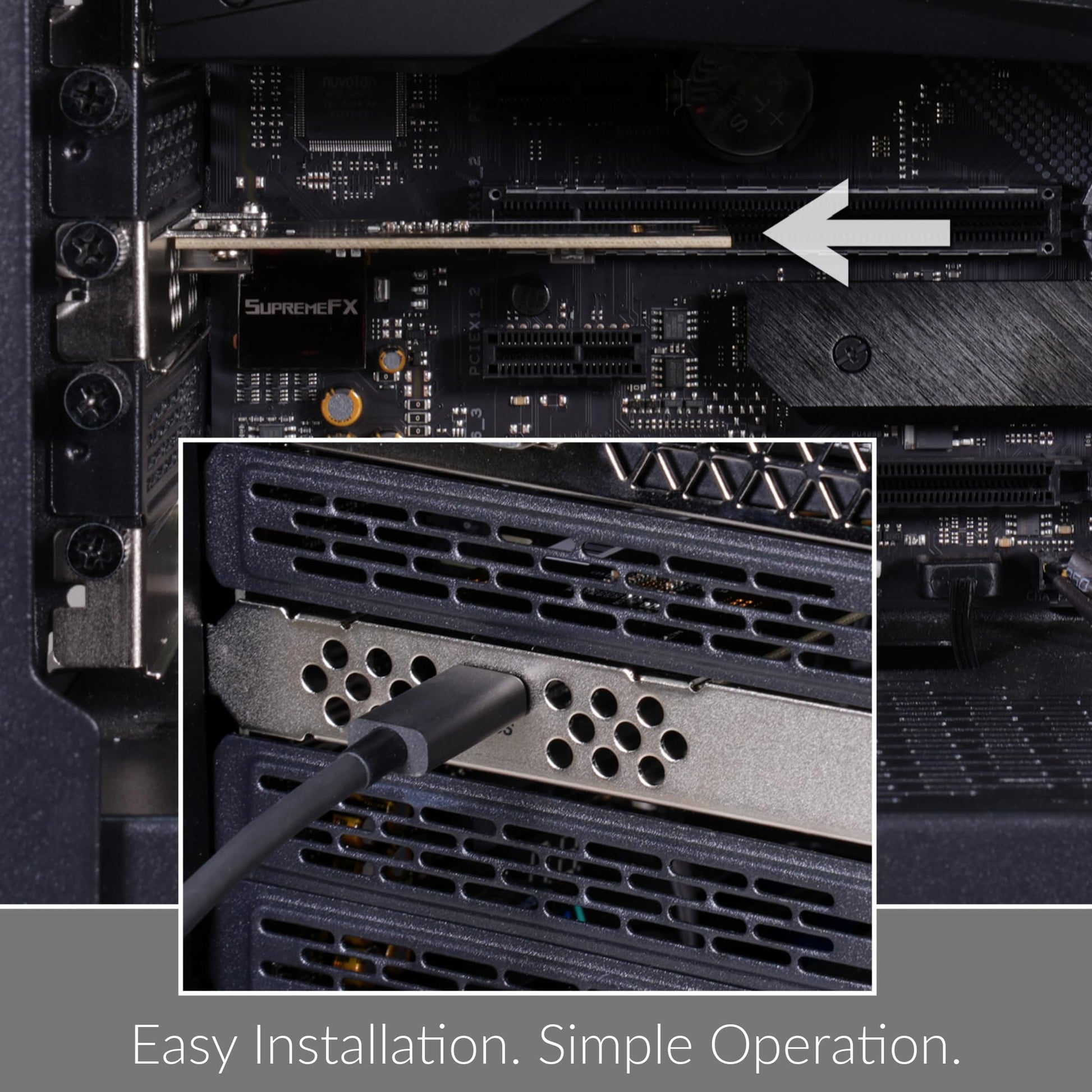 Tarjeta PCIe SoNNeT Allegro MAX USB-C 20Gbps 1-Port de Sonido