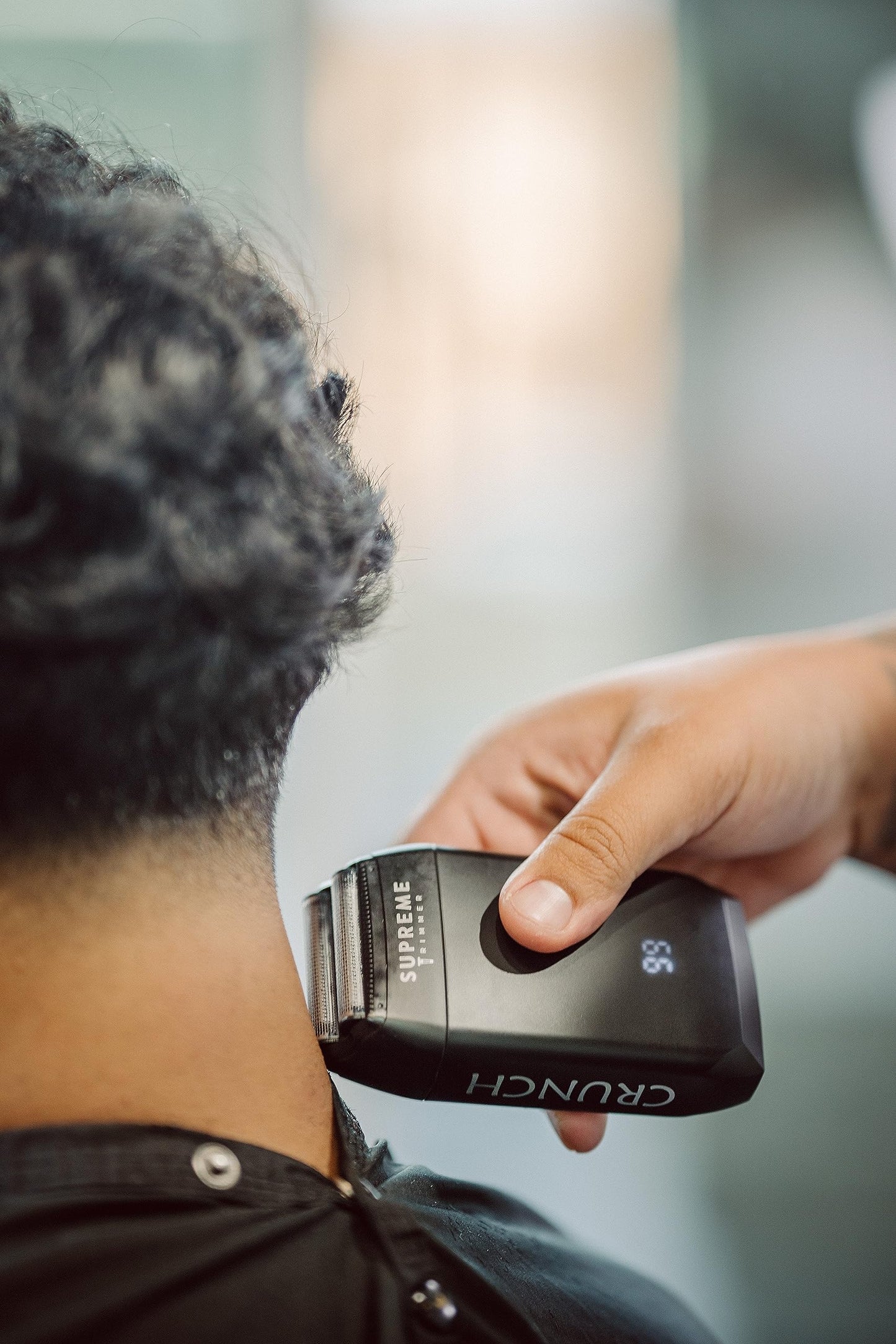 Supreme Trimmer 2 en 1 T-Shaper Trimmer & Crunch Foil Shaver | STF602 Maquinilla de afeitar eléctrica y ST5206 DLC Barber Trimmer Kit de corte de pelo de peluquero | Negro