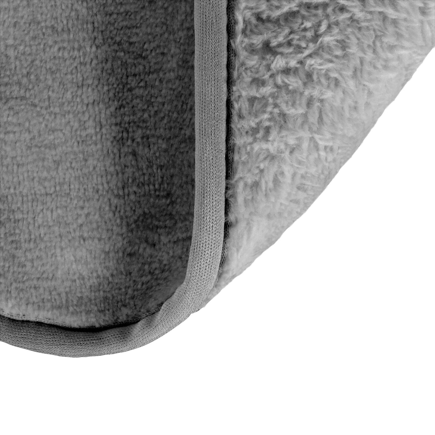 Eurow Paño de limpieza para eliminar maquillaje, lavable y reutilizable, 20.3 x 20.3 cm, gris, paquete de 4