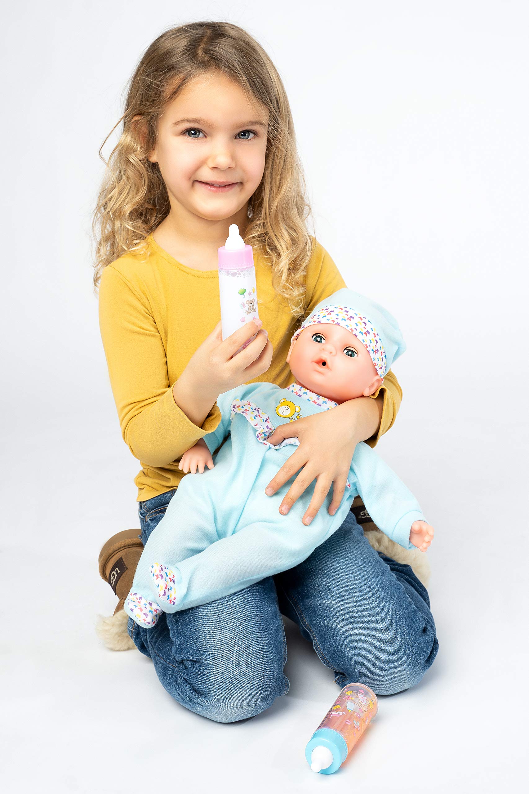 Botellas Mágicas My Sweet Baby Exquisite Buggy Blanco para Muñeca