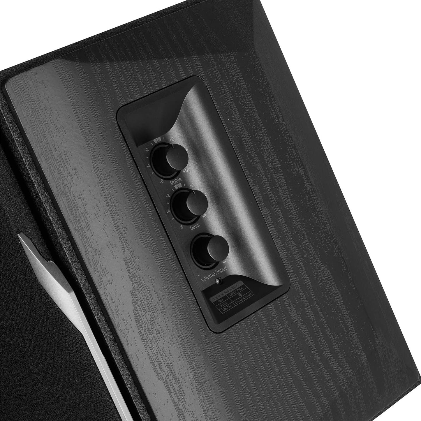 Altavoces de Estantería Edifier Negro con Bluetooth y Entrada Óptica-Coaxial