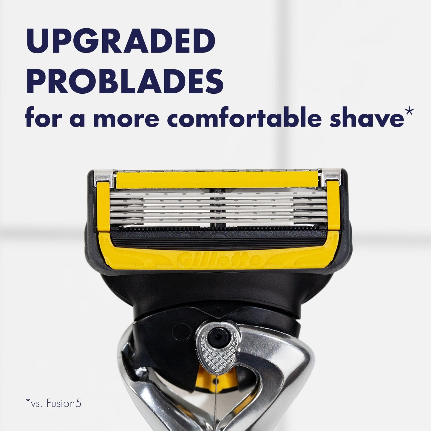 Gillette - Set de regalo de afeitado Fusion Proshield para hombre, 8 recambios de cuchillas Fusion Proshield, 1 mango de afeitar, 1 funda de afeitar