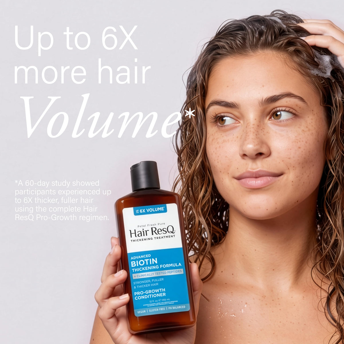 Petal Fresh Hair Resq Thickening Conditioner for Normal Hair, 12 Fluid Ounce