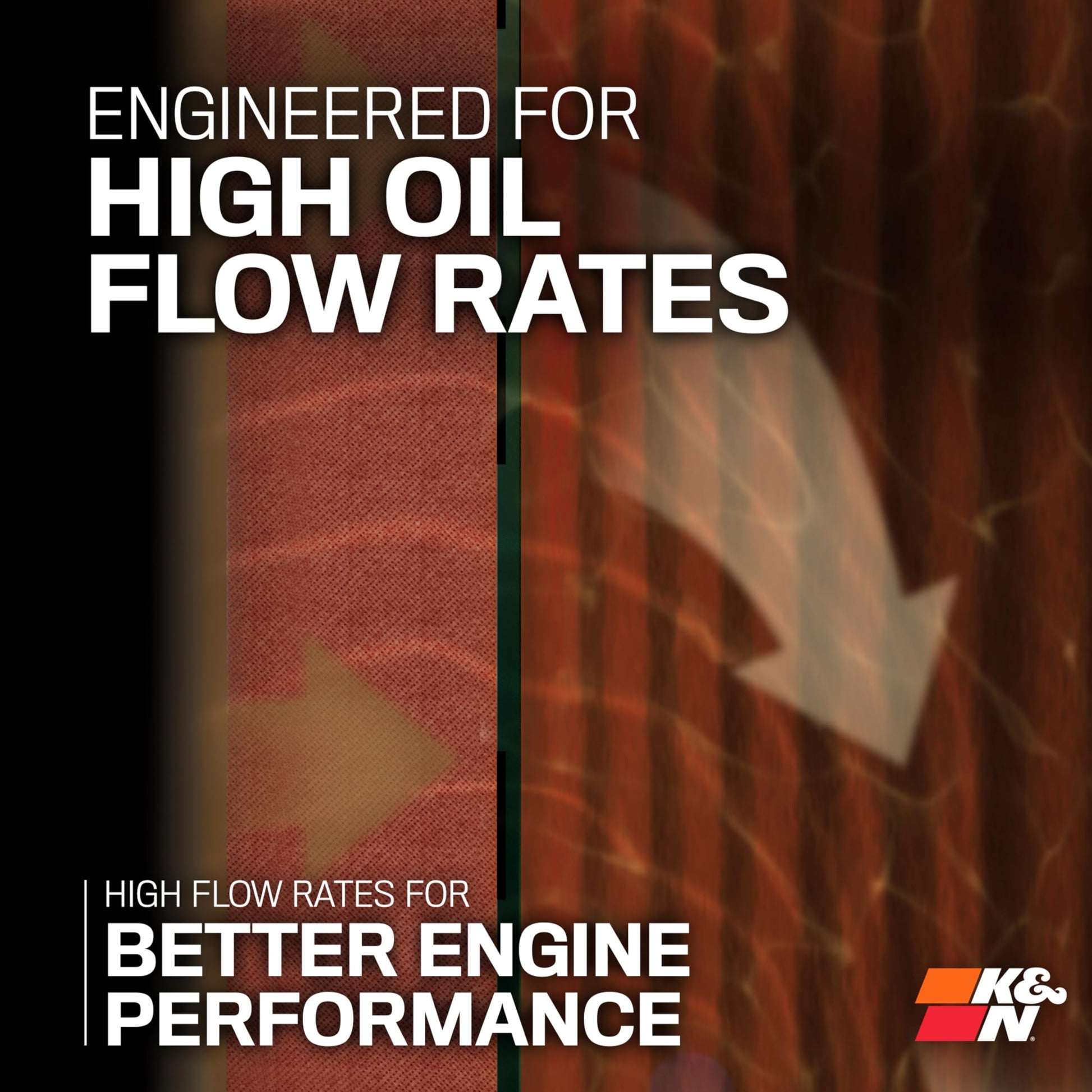 Filtro de Aceite K&N Engineering Premium para Motocicleta