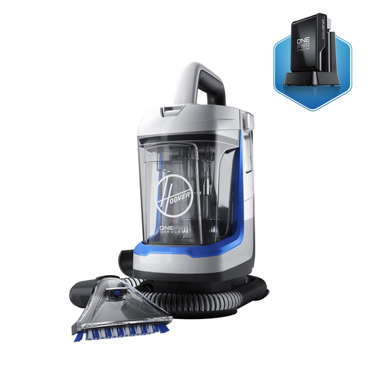 Hoover BH12001 Spotless Go - Removedor de Manchas y Manchas Funciona con Pilas, Color Azul