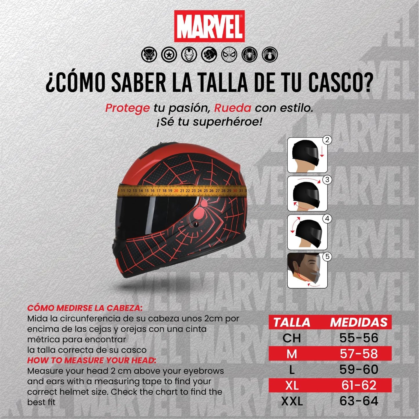 Casco Motocicleta Marca - Edge - Estilo Marvel - Visor Doble ANTIVAHO - Certificado Dot - Moto Cascos (Extreme Wolverine, L)