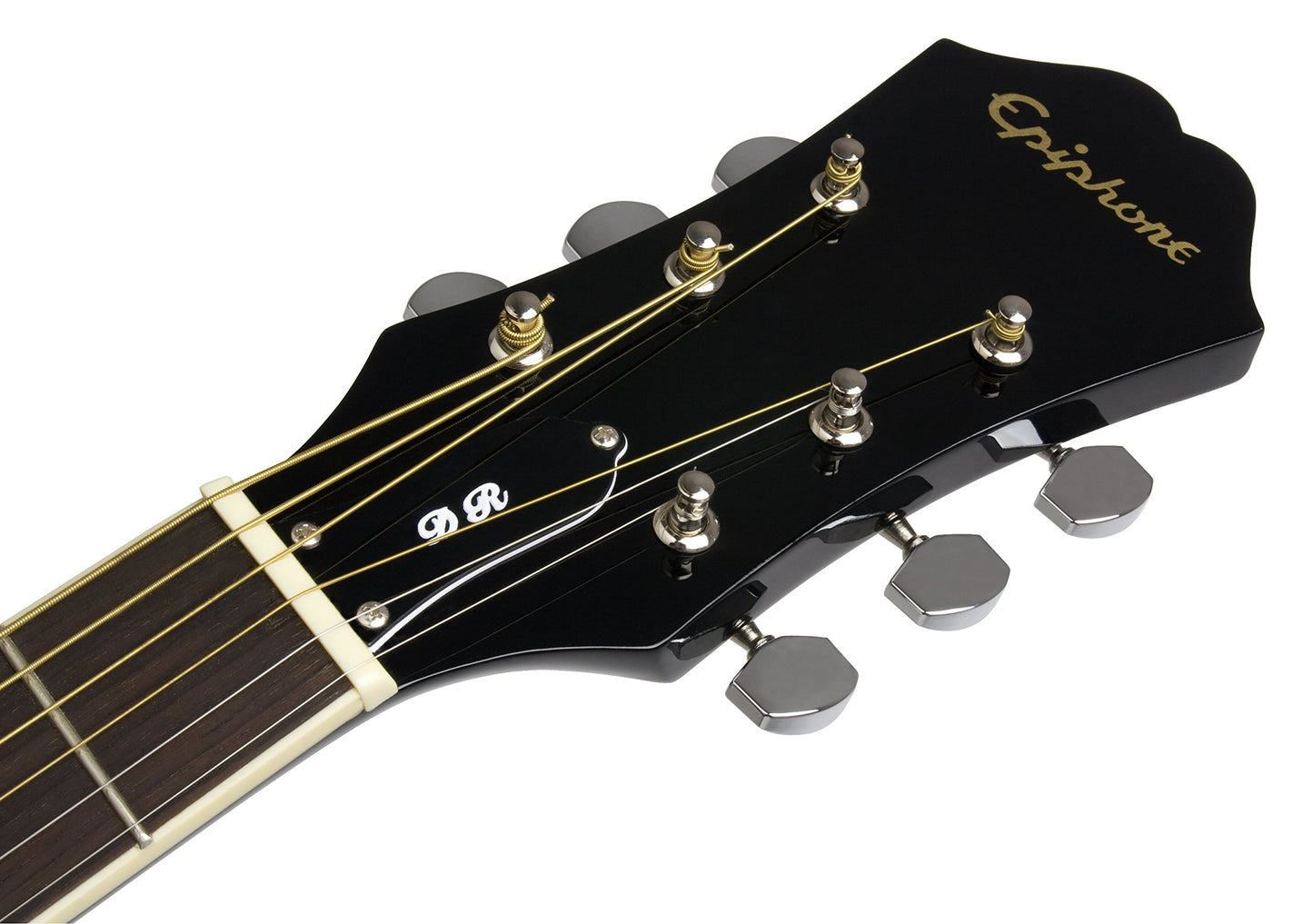 Epiphone DR100 BLK Guitarra Acústica Dr-100, color Negro