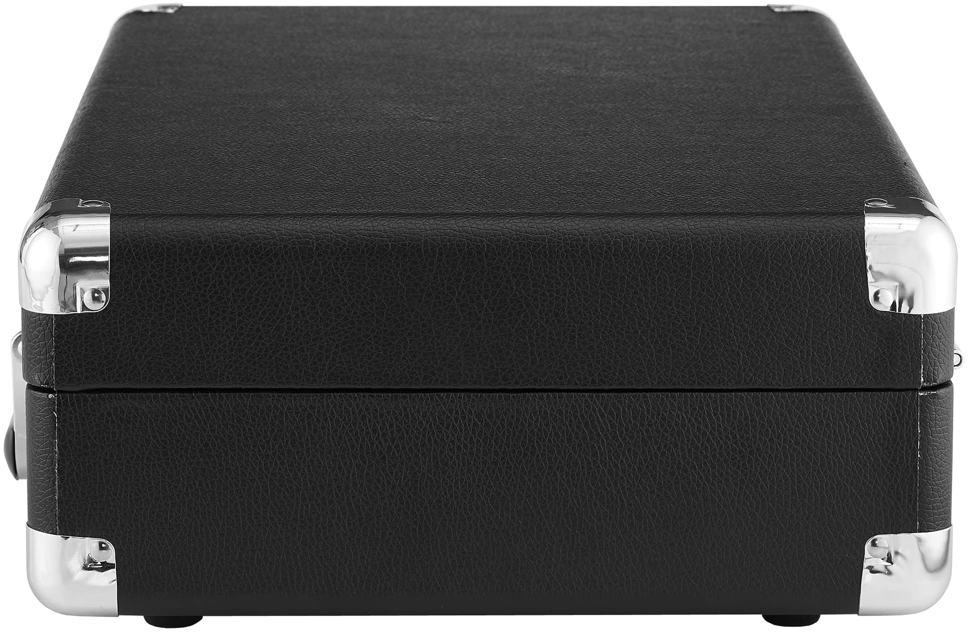 Crosley CR8005F-BK Cruiser Plus - Tocadiscos de Vinilo con Bluetooth de 3 velocidades, Color Negro y Rojo
